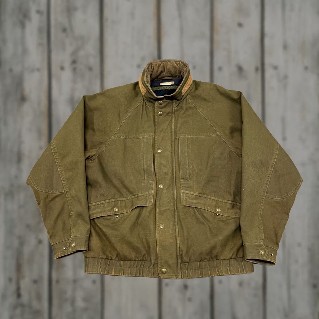 The Territory Ahead Territory Ahead Jacket Mens M Green Full Zip Aztec Lined Bomber Jacket Size US M / EU 48-50 / 2 - 1 Thumbnail