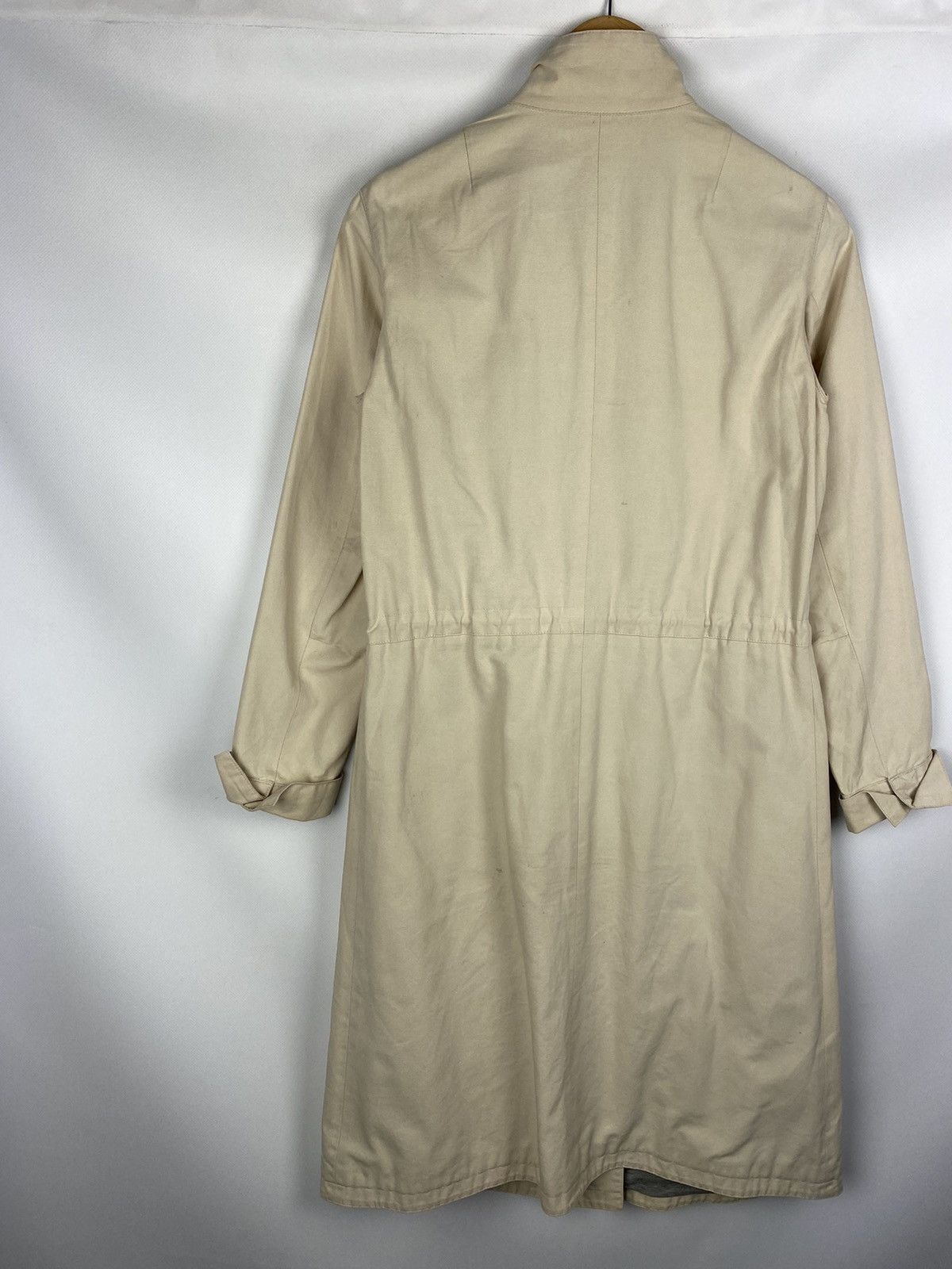 Brunello Cucinelli Brunello Cucinelli ladies full zip trench coat size M Size S / US 4 / IT 40 - 13 Thumbnail