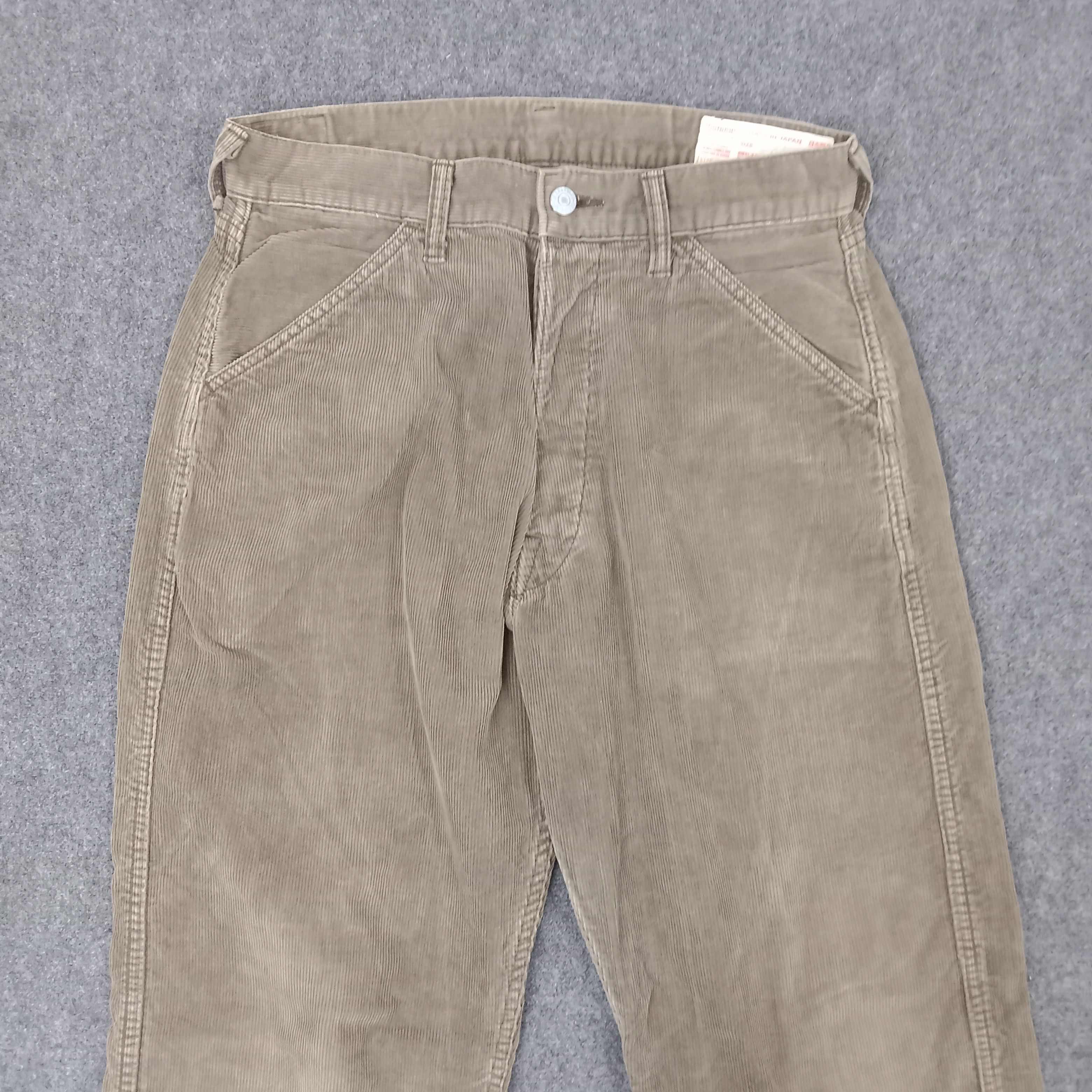Evisu Japanese Brand Daicock Custom Corduroy Pants C217N1