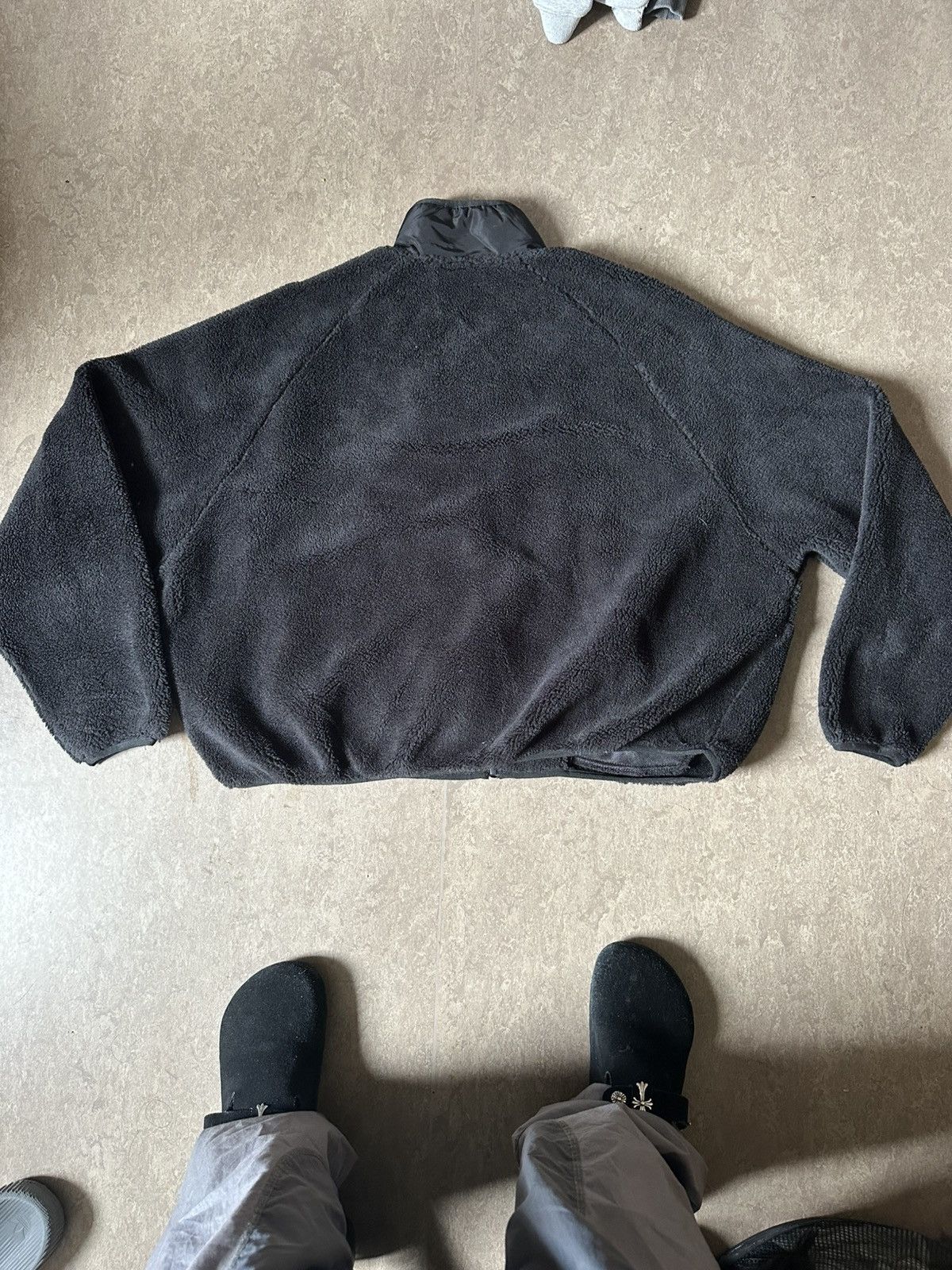 HMDD × The GV Gallery Black Sherpa Oakley style HMDD zip up Size US S / EU 44-46 / 1 - 2 Thumbnail