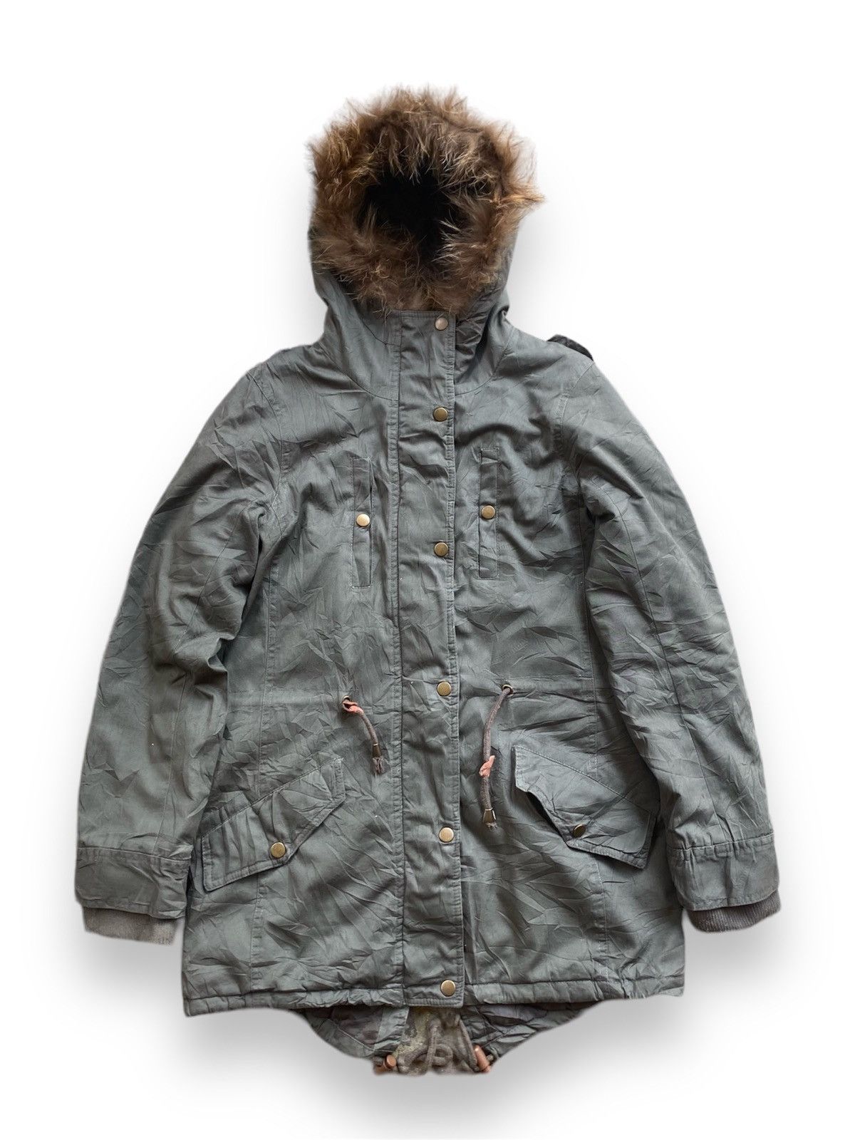 If Six Was Nine Vintage Japanese RicheGlamour fur parka jacket if6was9 style Size US M / EU 48-50 / 2 - 1 Thumbnail