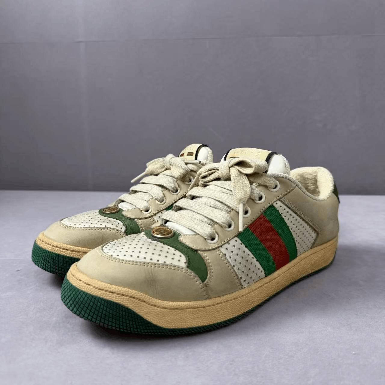 Gucci Gucci Double G Screener Sneakers Size US 6.5 / IT 36.5 - 1 Thumbnail