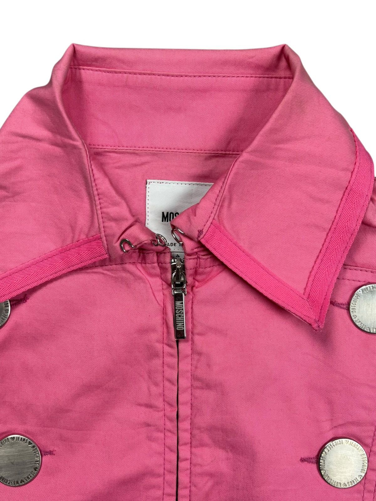 Moschino Archive Moschino - Napoleon Pink Jacket Size US M / EU 48-50 / 2 - 6 Thumbnail