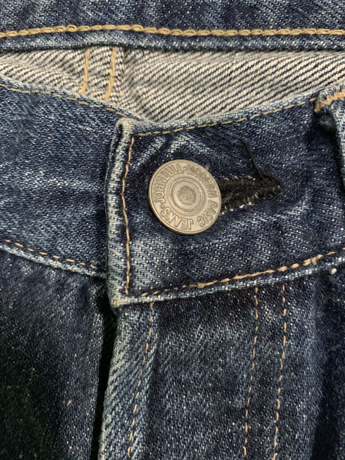 Kapital JOHNBULL BUTTON FLY SELVEDGE DISTRESSED DENIM Size US 28 / EU 44 - 14 Thumbnail