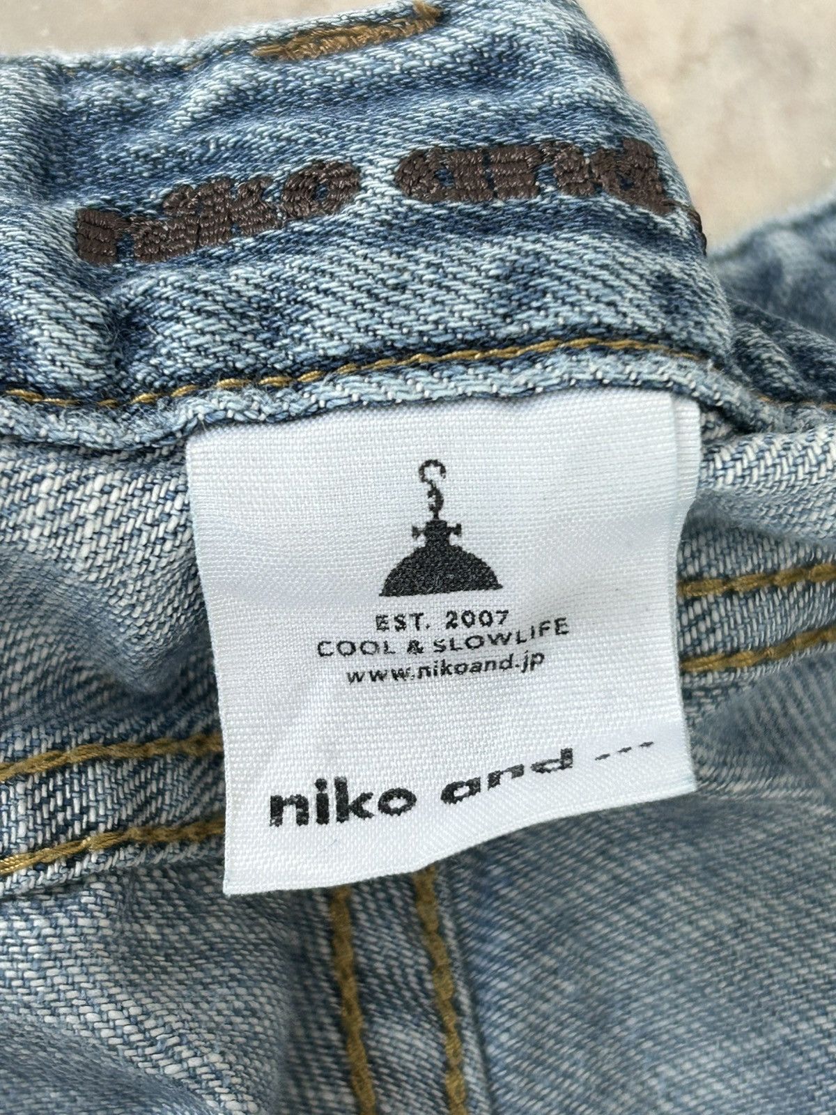 Issey Miyake Niko and .. Vintage Ripped Jeans Size US 29 - 9 Thumbnail