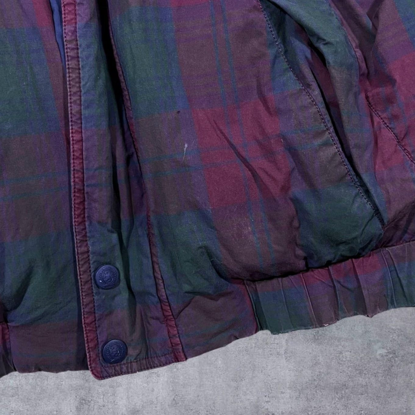 Tommy Hilfiger Vintage Tommy Hilfiger Check Colour Block Reversible Down Puffer Jacket XL Mens Jacket Bomber Coat Size US XL / EU 56 / 4 - 7 Thumbnail