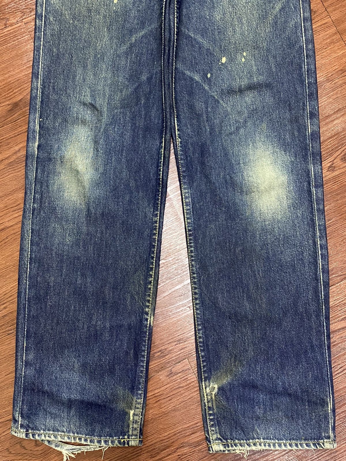 Gap Vtg Y2K Gap Original Jeans Bleached Distressed Loose Jeans Size US 29 - 5 Thumbnail