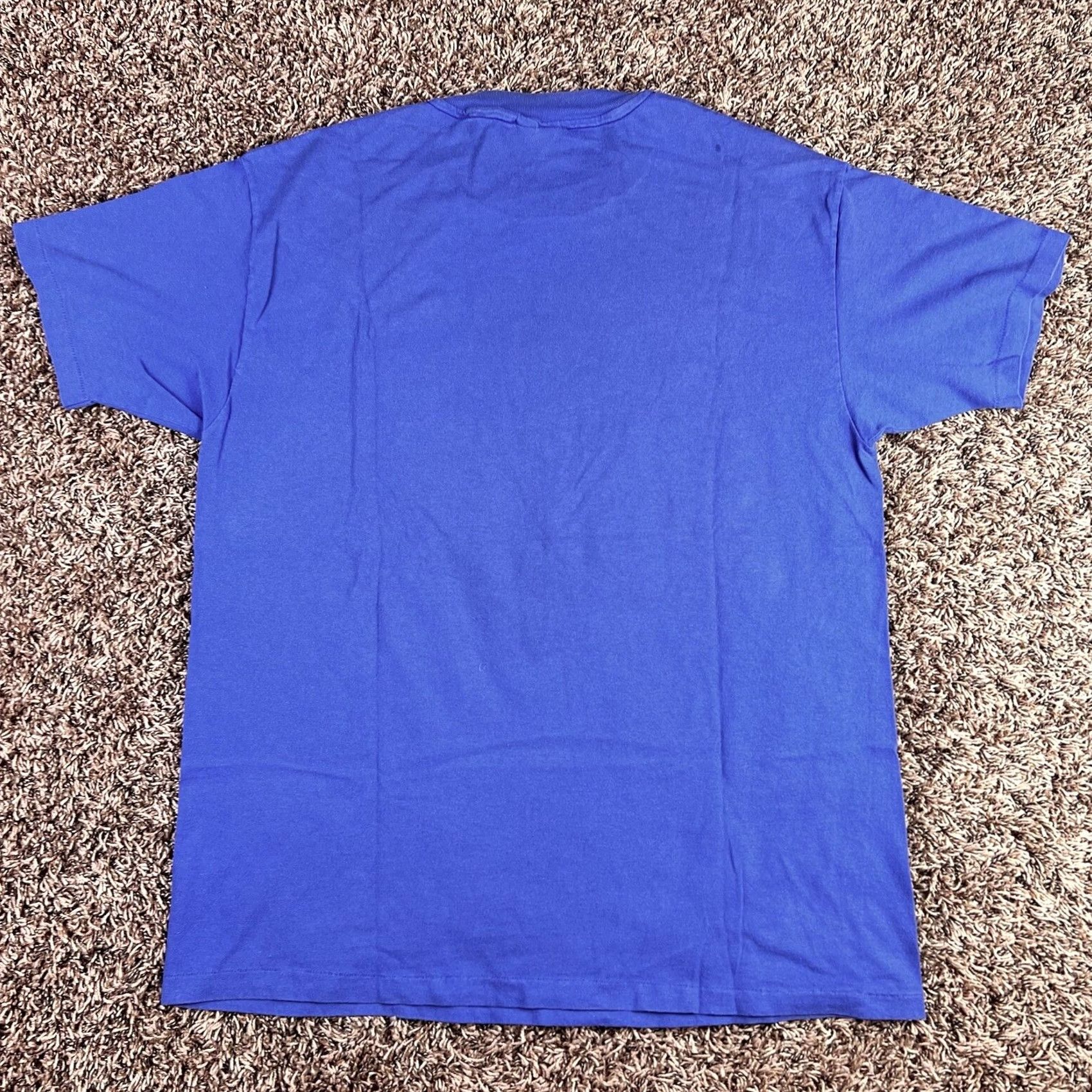 Champion VINTAGE Champion Chicago Cubs 1993 Single Stitch T-Shirt XL Blue Graphic Tee Mens 90s Grunge MLB Logo Size US XL / EU 56 / 4 - 4 Thumbnail