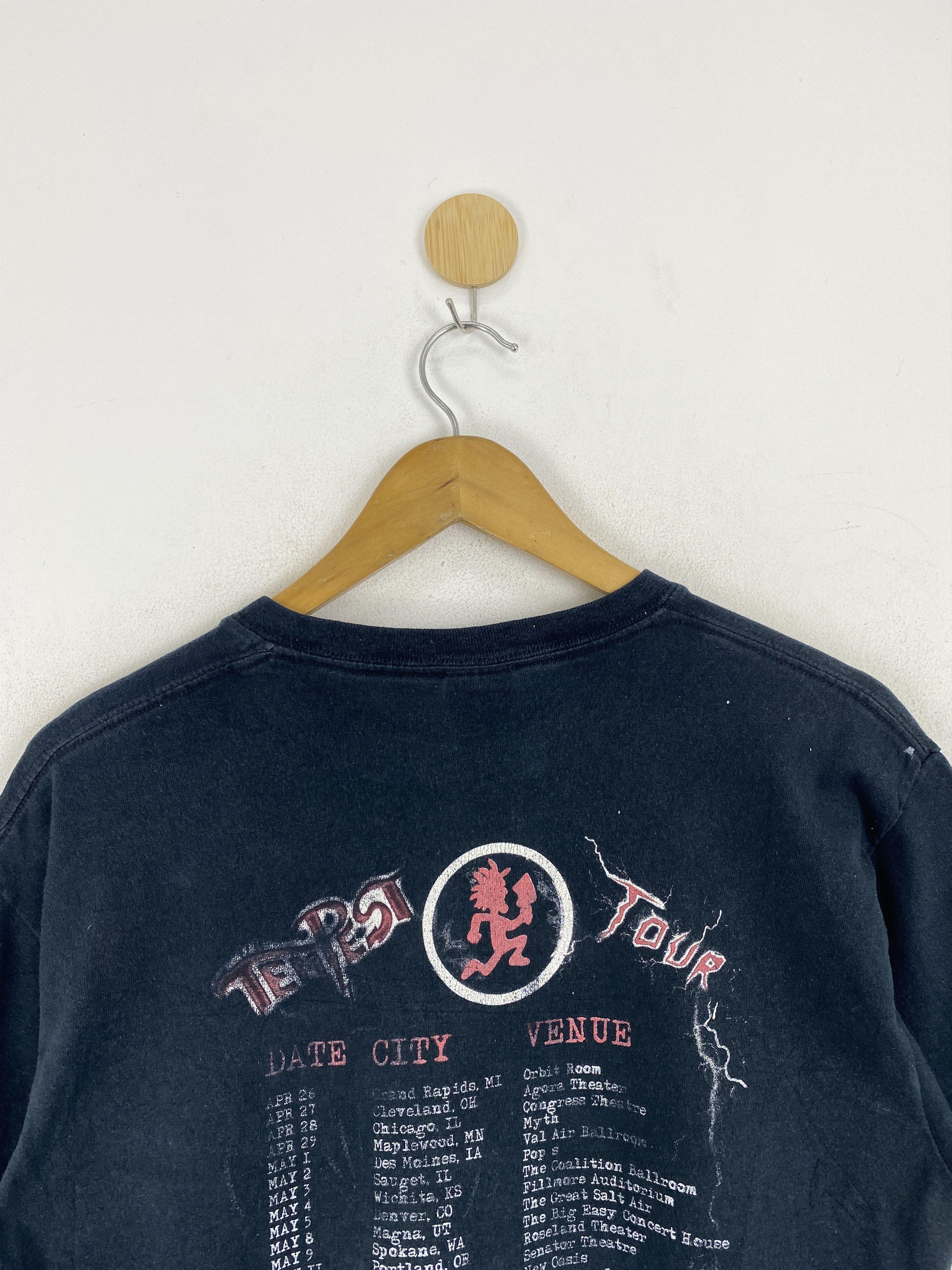 Band Tees × Vintage Vintage Insane Clown Posse The Tempest Tour Tee TA0678 Size US M / EU 48-50 / 2 - 4 Thumbnail