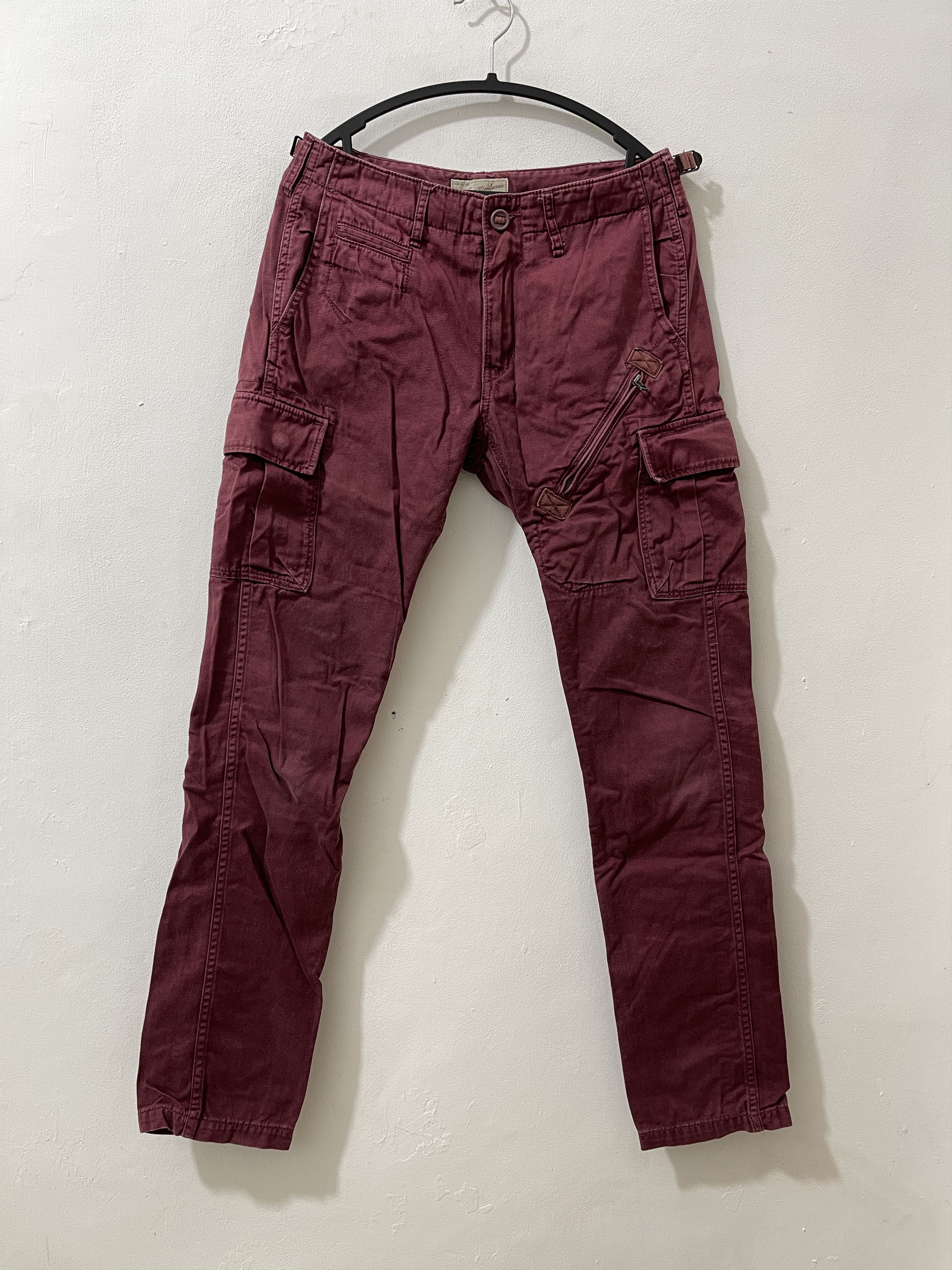 Japanese Brand Avirex Archive Red Blood Military Cargo Pants Size US 32 / EU 48 - 1 Thumbnail
