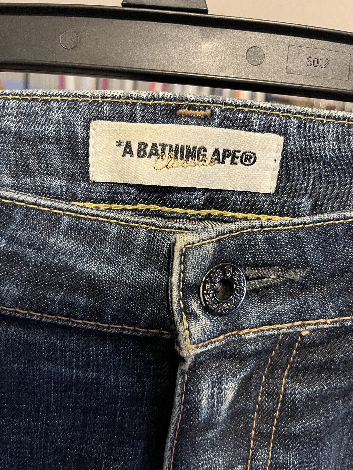 Bape Bape Head Crown Jeans Size 32" / US 10 / IT 46 - 5 Thumbnail