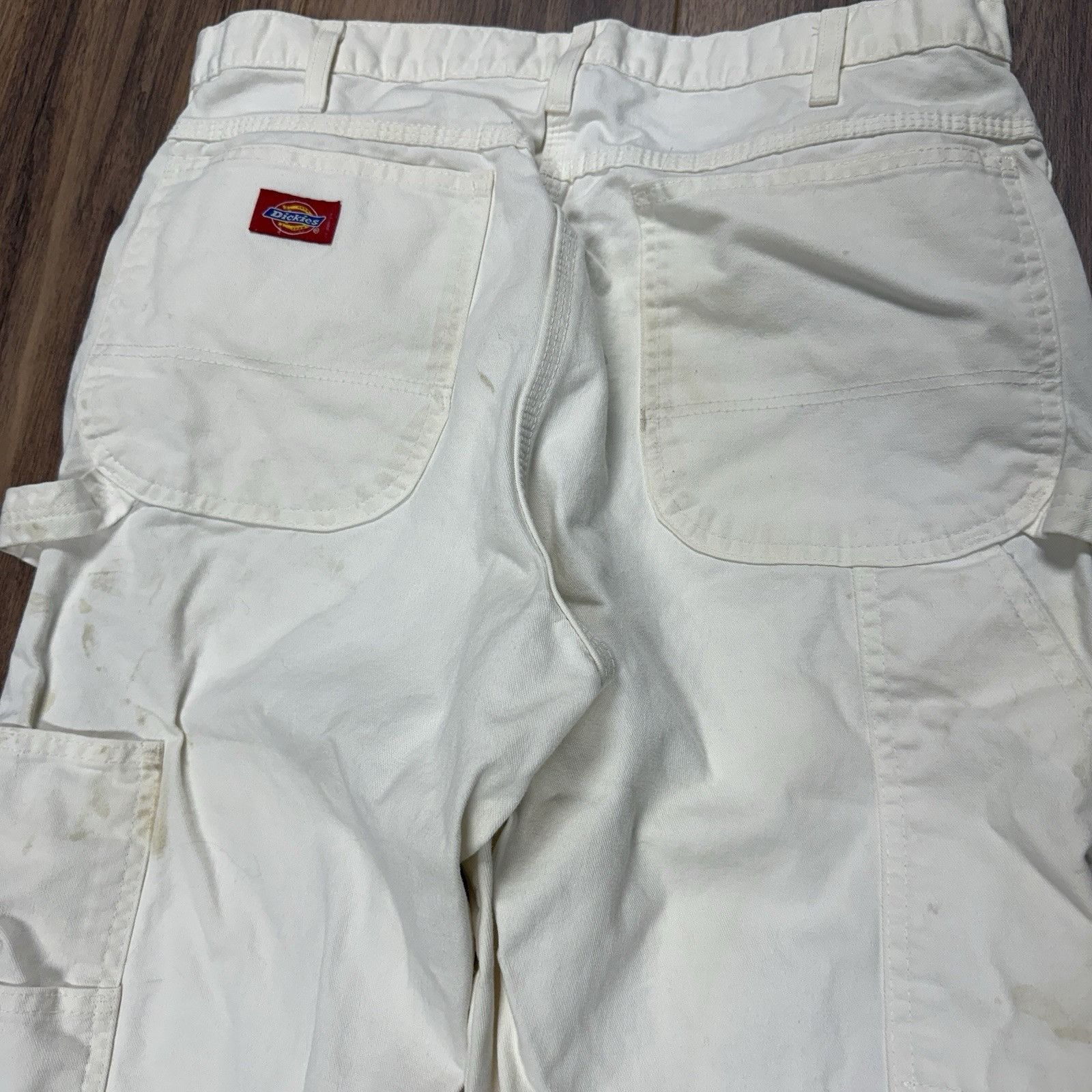 Dickies Dickies Painter Pants Mens 34x34 (32x32.5) White Carpenter W Size US 34 / EU 50 - 6 Thumbnail