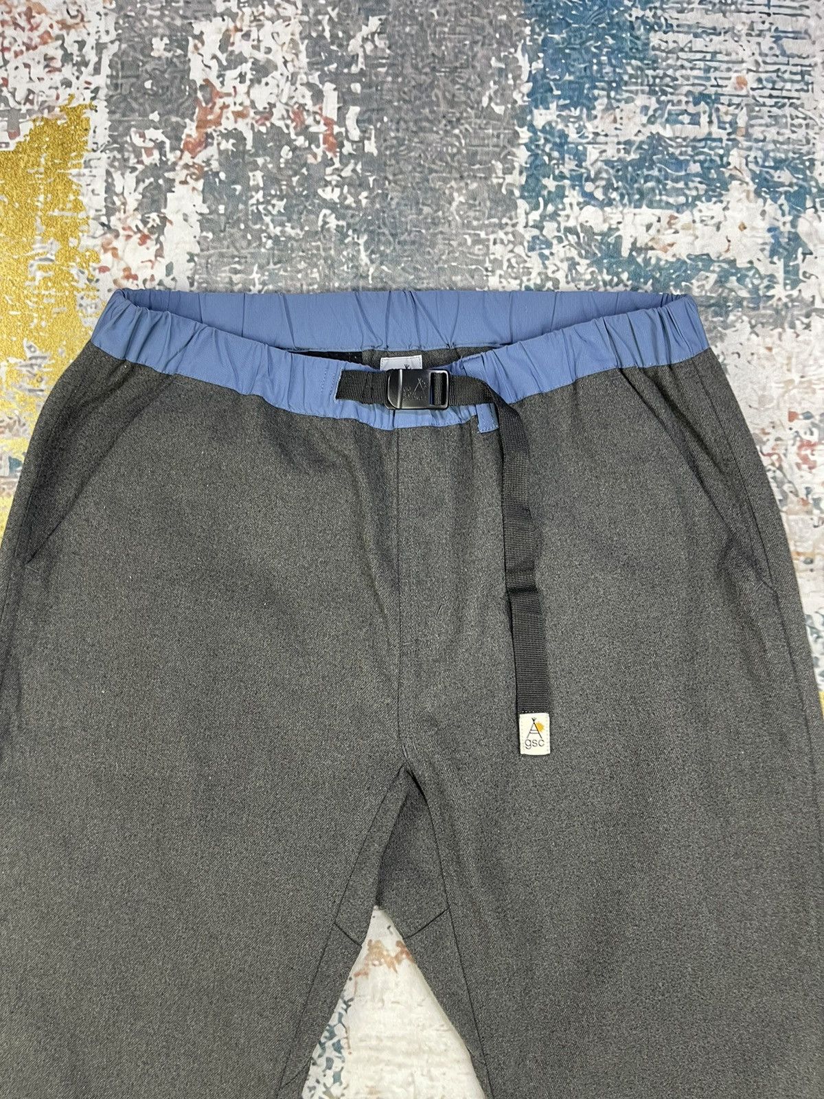 go slow caravan GO SLOW CARAVAN DEEP GREY JOGGER PANTS Size US 32 / EU 48 - 6 Thumbnail