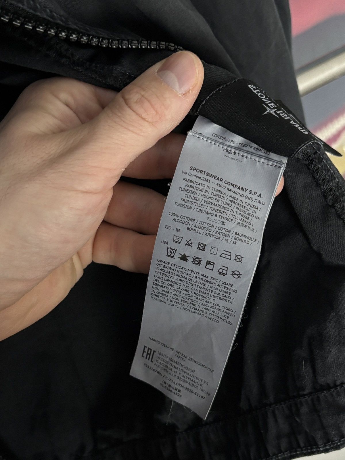 Stone Island Stone Island Black Long Sleeve Overshirt Jacket Size US L / EU 52-54 / 3 - 11 Thumbnail