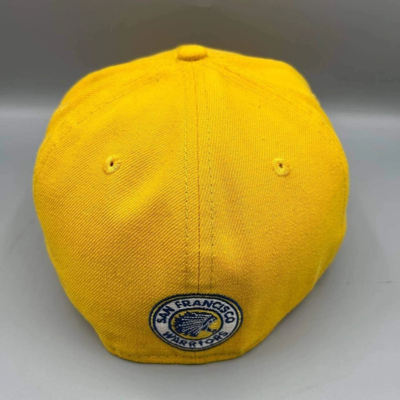 New Era Golden State Warriors GSW Hat Men 7 1/4 Yellow NBA Fitted Size ONE SIZE - 9 Thumbnail