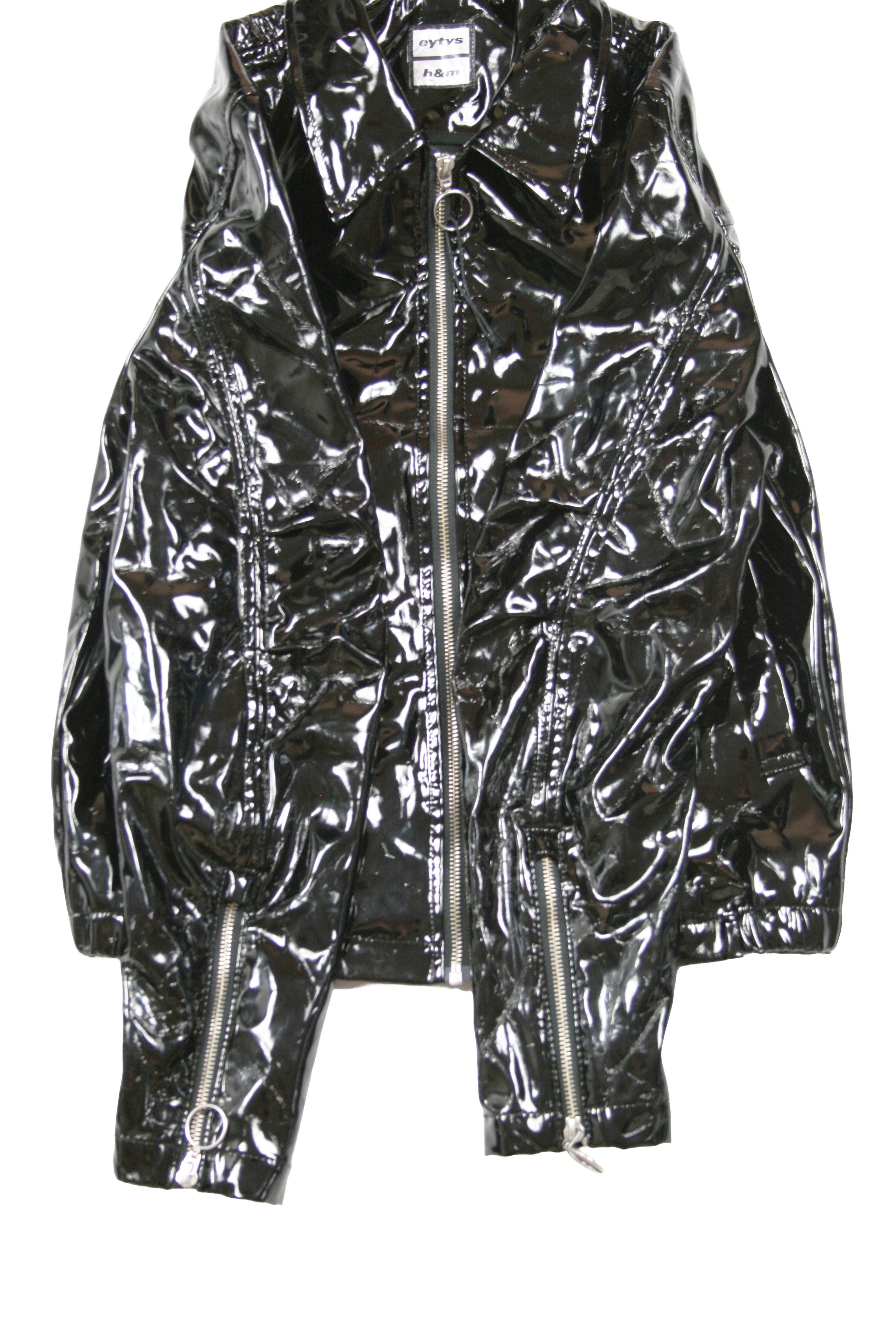 Eytys X H&M Latex Vinyl Patent Jacket Size XS / US 0-2 / IT 36-38 - 6 Thumbnail