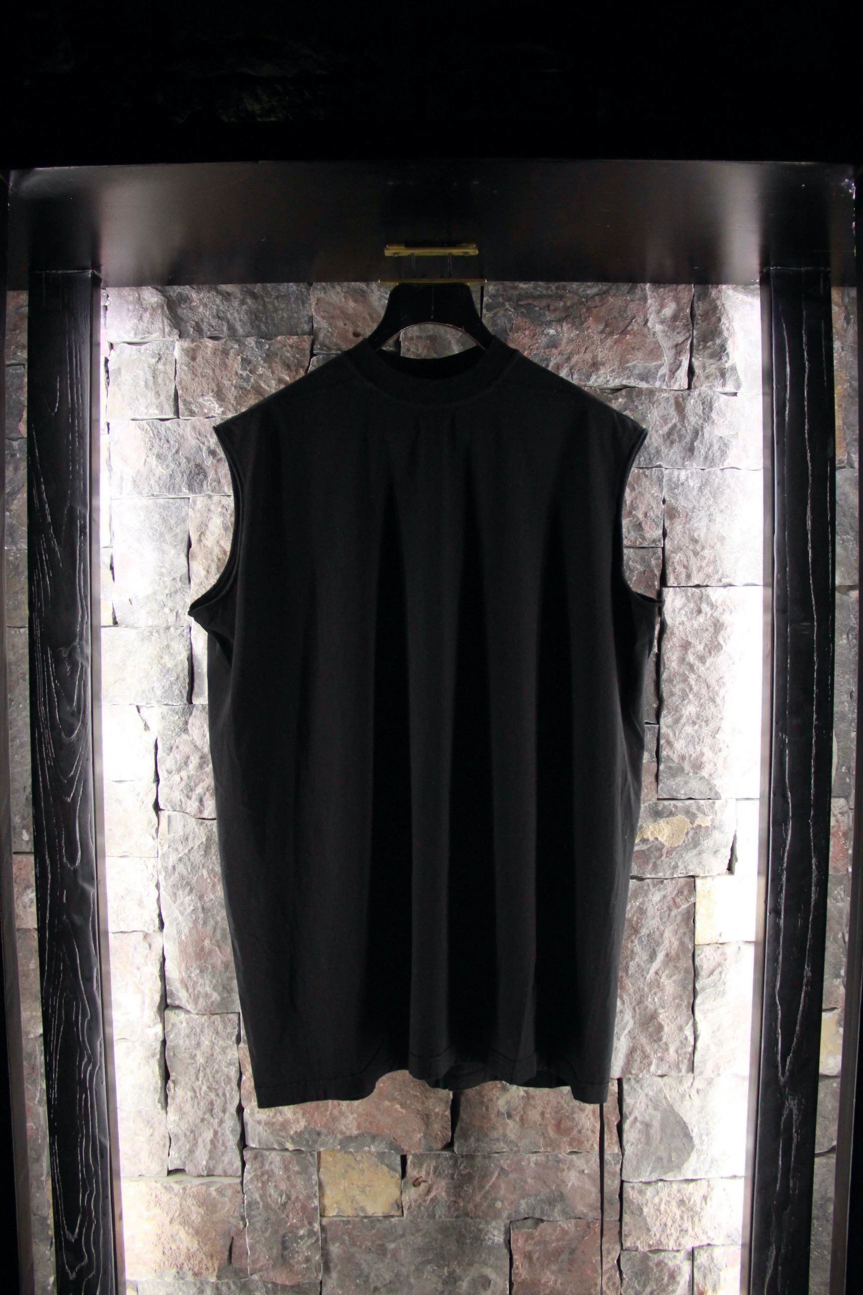 Rick Owens Rick Owens Black Tank Top Men xs Size US XS / EU 42 / 0 - 1 Thumbnail