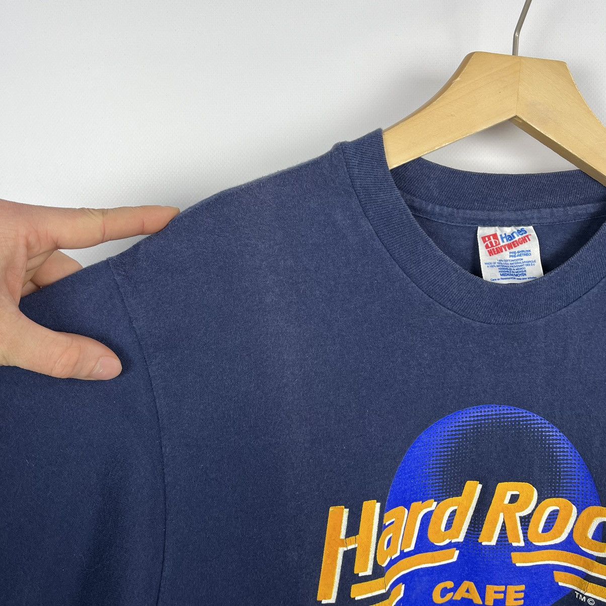 Hard Rock Cafe Vintage Hard Rock Cafe Calgary Hanes tee 1989 Size US M / EU 48-50 / 2 - 8 Thumbnail
