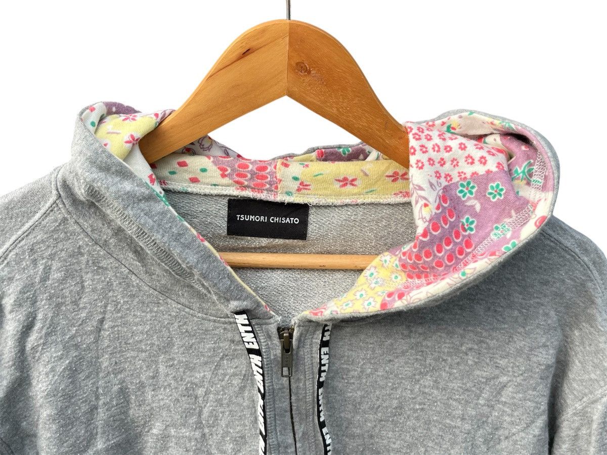 Issey Miyake Tsumori Chisato Patch Print Zip Hoodie Japan Archive Size US XL / EU 56 / 4 - 7 Thumbnail