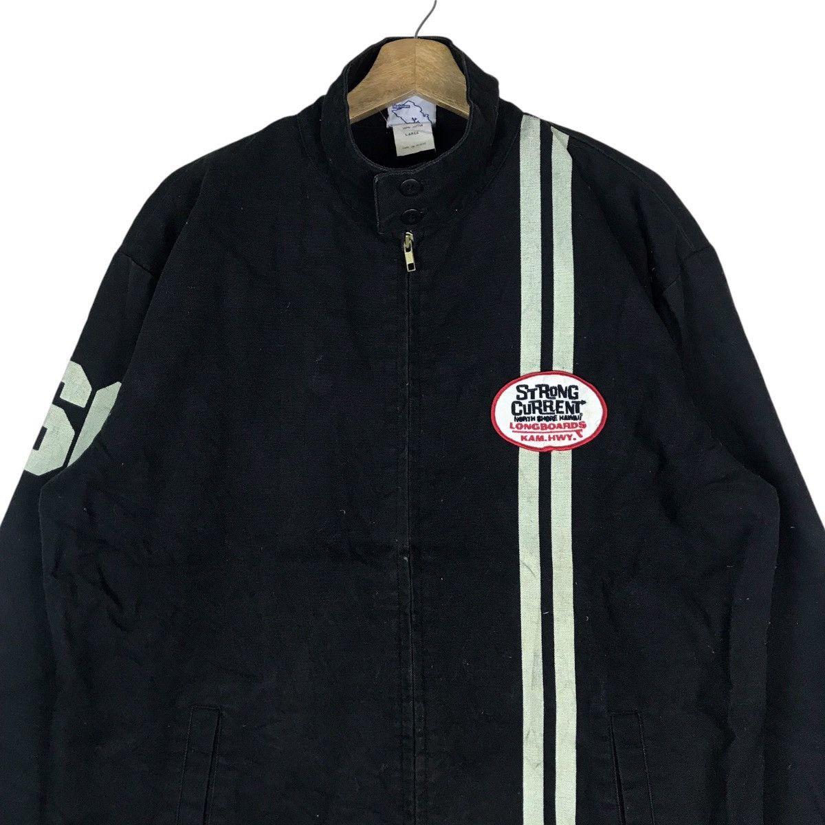Vintage Vintage Strong Current Longboard Full Zipper Sweater Jacket Size US L / EU 52-54 / 3 - 2 Thumbnail