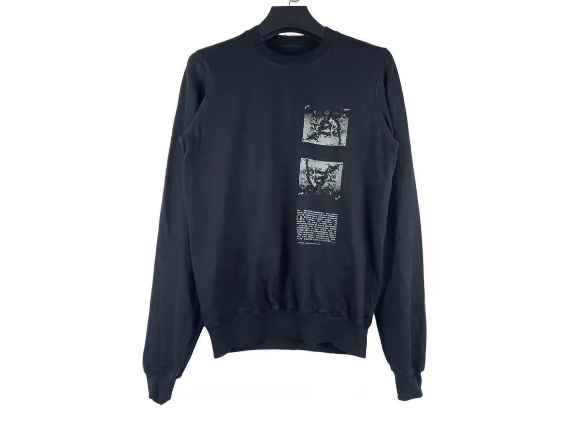 Rick Owens Rick Owens DRKSHDW Printed Sweatshirt J31 Size US M / EU 48-50 / 2 - 2 Thumbnail