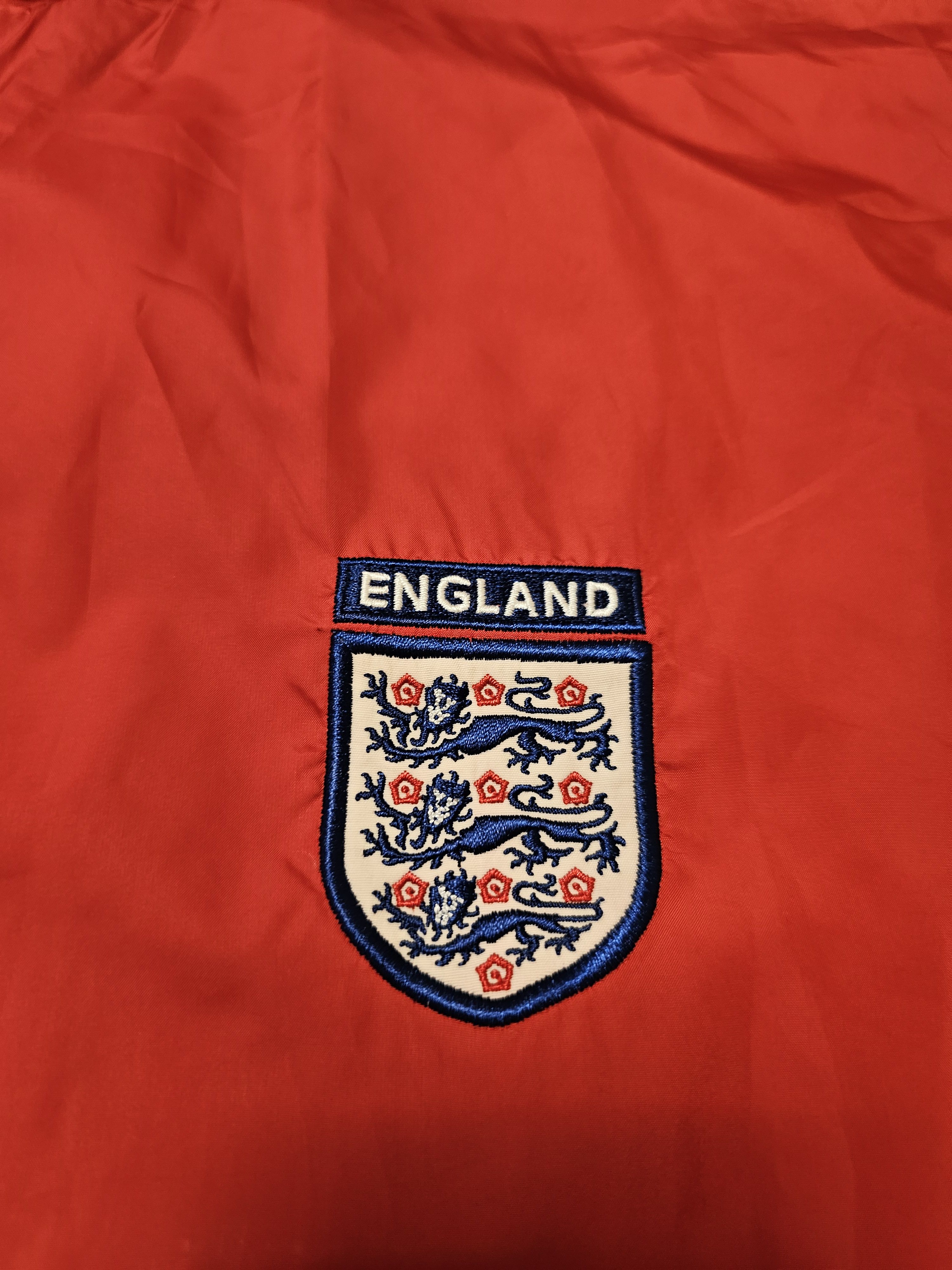 Umbro × Vintage ENGLAND 2002 2004 TRAINING FOOTBALL JACKET SOCCER JACKET Size US L / EU 52-54 / 3 - 4 Thumbnail