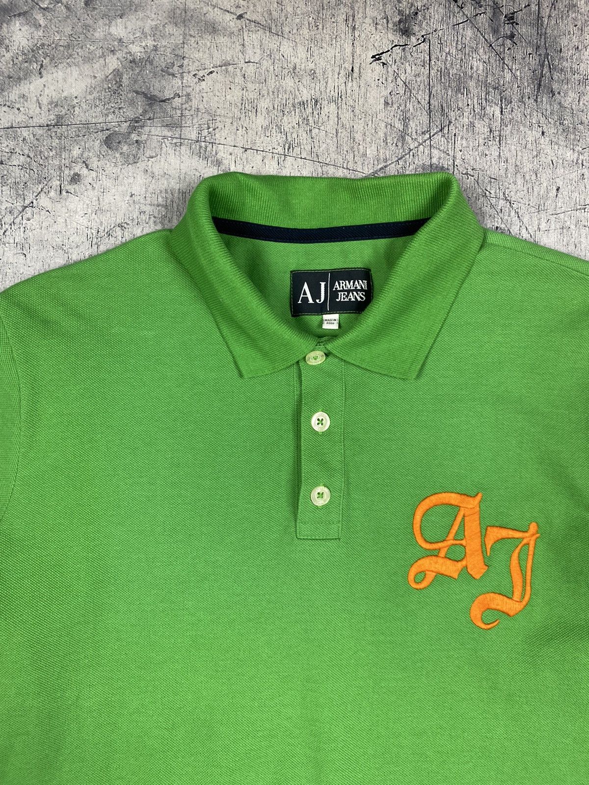 Armani Armani Jeans Designer Luxury Polo Shirt Size US S / EU 44-46 / 1 - 6 Thumbnail