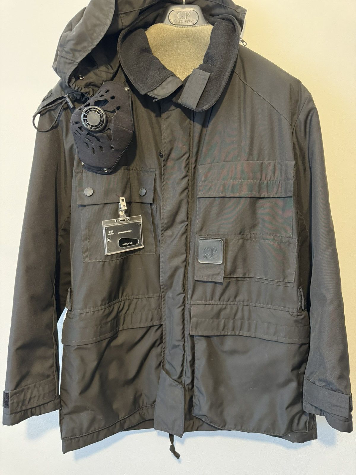 C.P. Company CP Company OG 1998 Urban Protection Metropolis Black Jacket |  Grailed