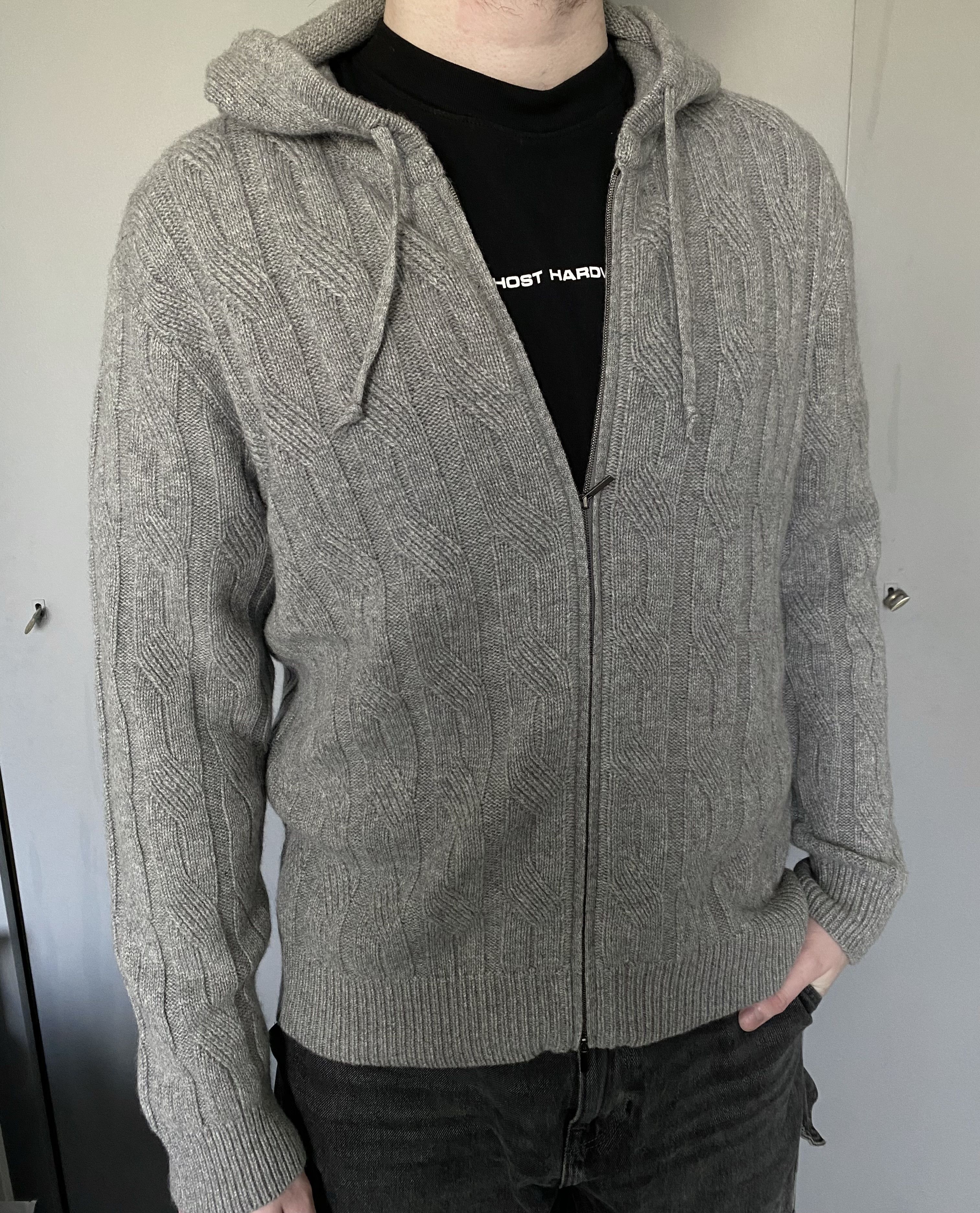 Other Knitted Cashmere Zipped Hoodie Size US L / EU 52-54 / 3 - 1 Thumbnail