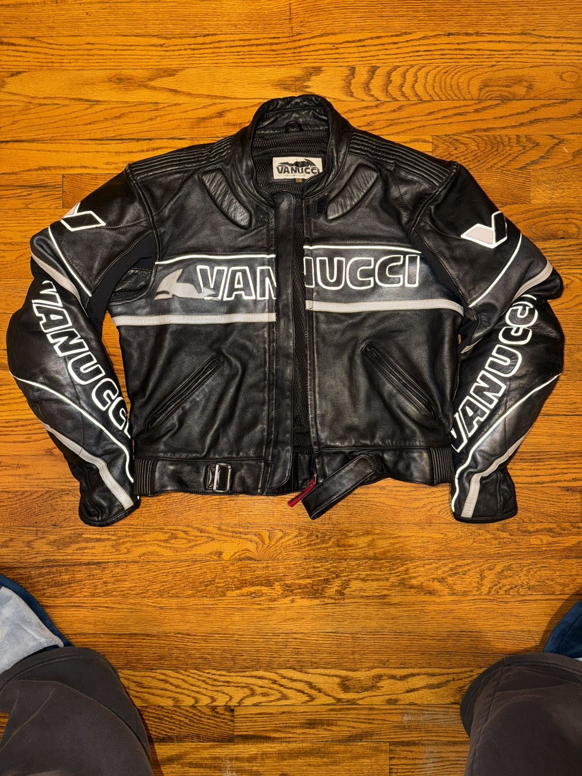 Other MOTO JACKET VANUCCI BLACK with 3M trim Size US L / EU 52-54 / 3 - 1 Thumbnail