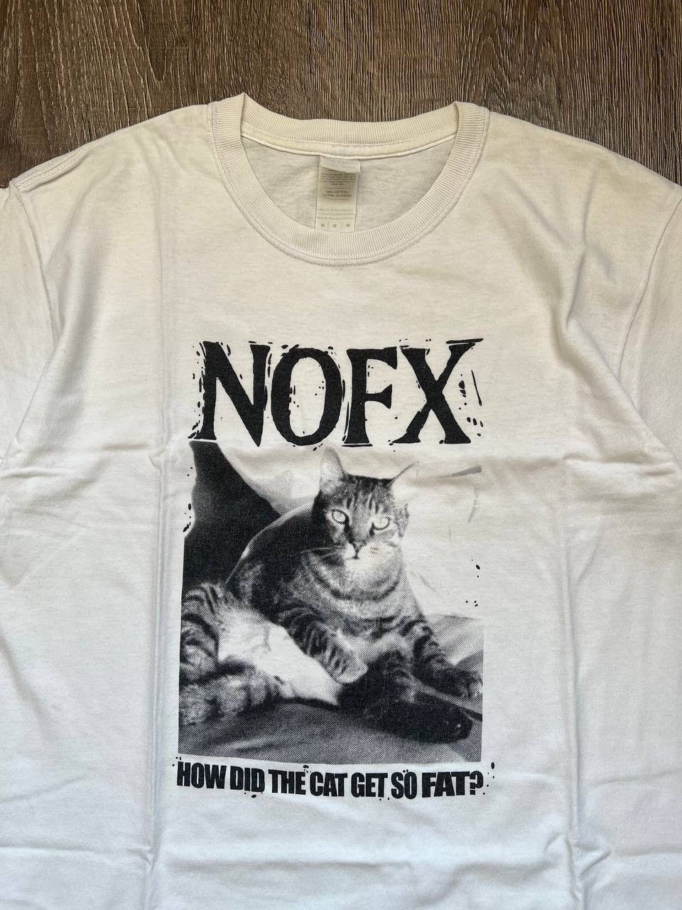 Band Tees Vintage Nofx how did the cat get so fat punk rock t shirt Size US M / EU 48-50 / 2 - 3 Thumbnail