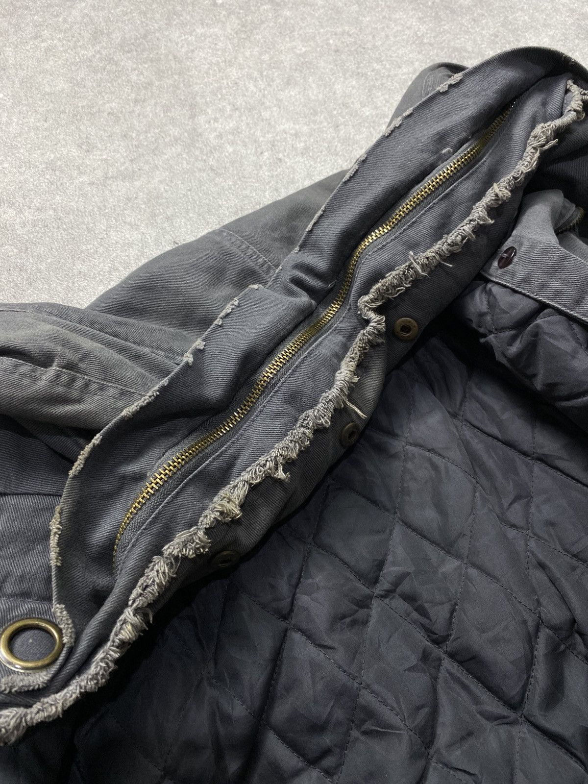 If Six Was Nine 2000s Bono canvas rickowens style with inner jacket Size US M / EU 48-50 / 2 - 7 Thumbnail