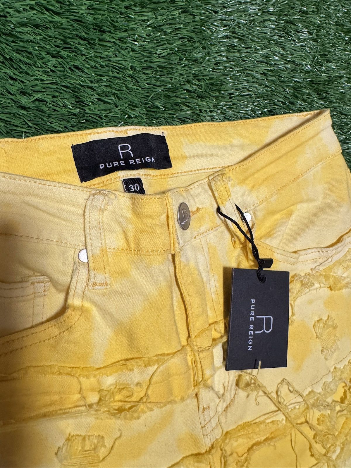 Other Yellow Stacked Jeans brand new Size US 30 / EU 46 - 2 Thumbnail