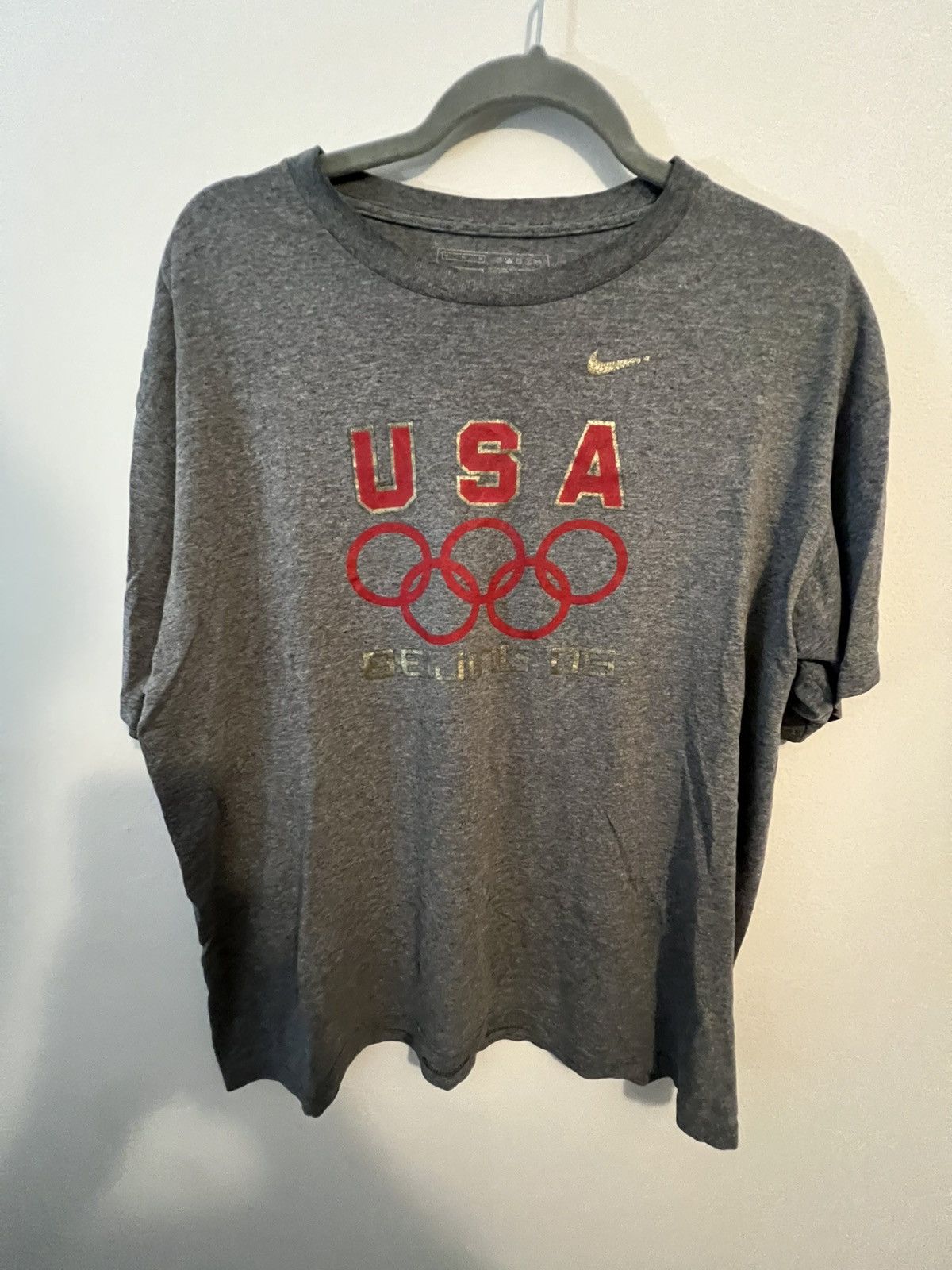 Nike 2008 BEIJING TEAM USA OLYMPIC TEE Size US M / EU 48-50 / 2 - 1 Thumbnail