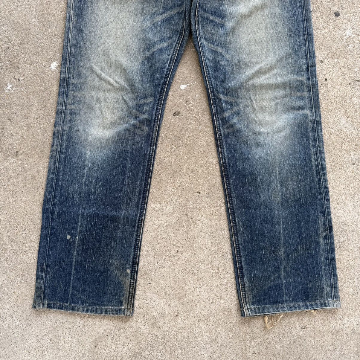 Wrangler VINTAGE WRANGLER FADED JEAN DENIM PANTS Size US 35 - 5 Thumbnail