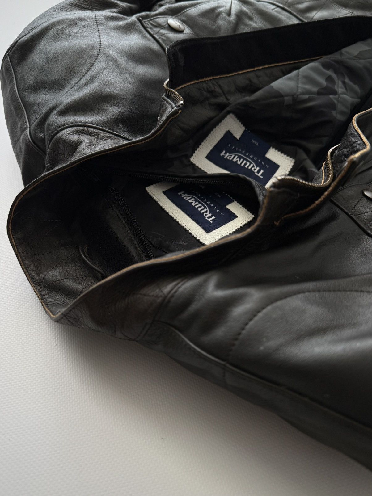 Other Triumph Moto Protective Leather Jacket Size US S / EU 44-46 / 1 - 4 Thumbnail