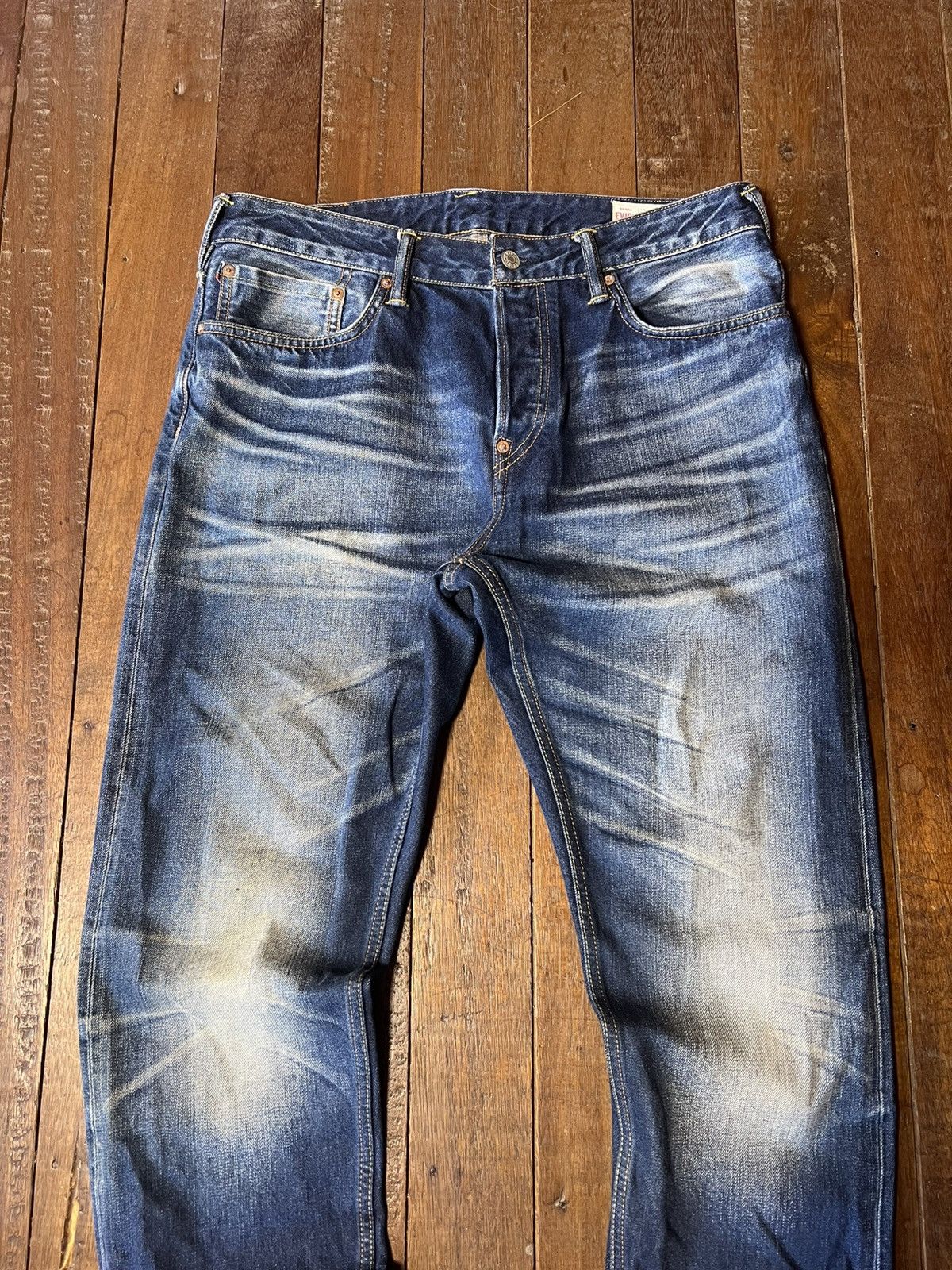 Evisu Evisu Daicock Denim Pants Size US 34 / EU 50 - 7 Thumbnail