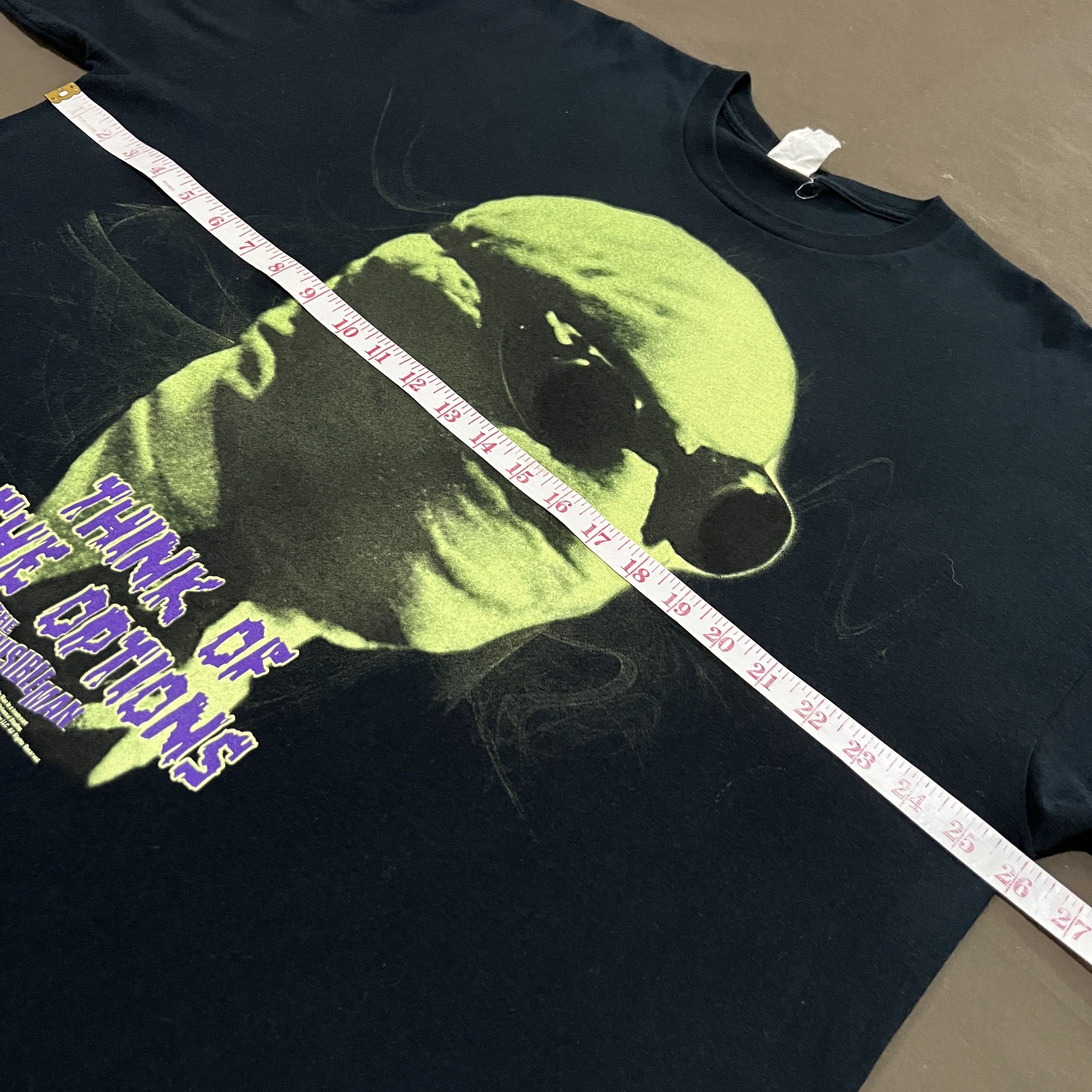 Expert Horror Vintage Y2K The Invisible Man Sci-Fi Horror Movie Tee 2XL Size US XXL / EU 58 / 5 - 8 Thumbnail