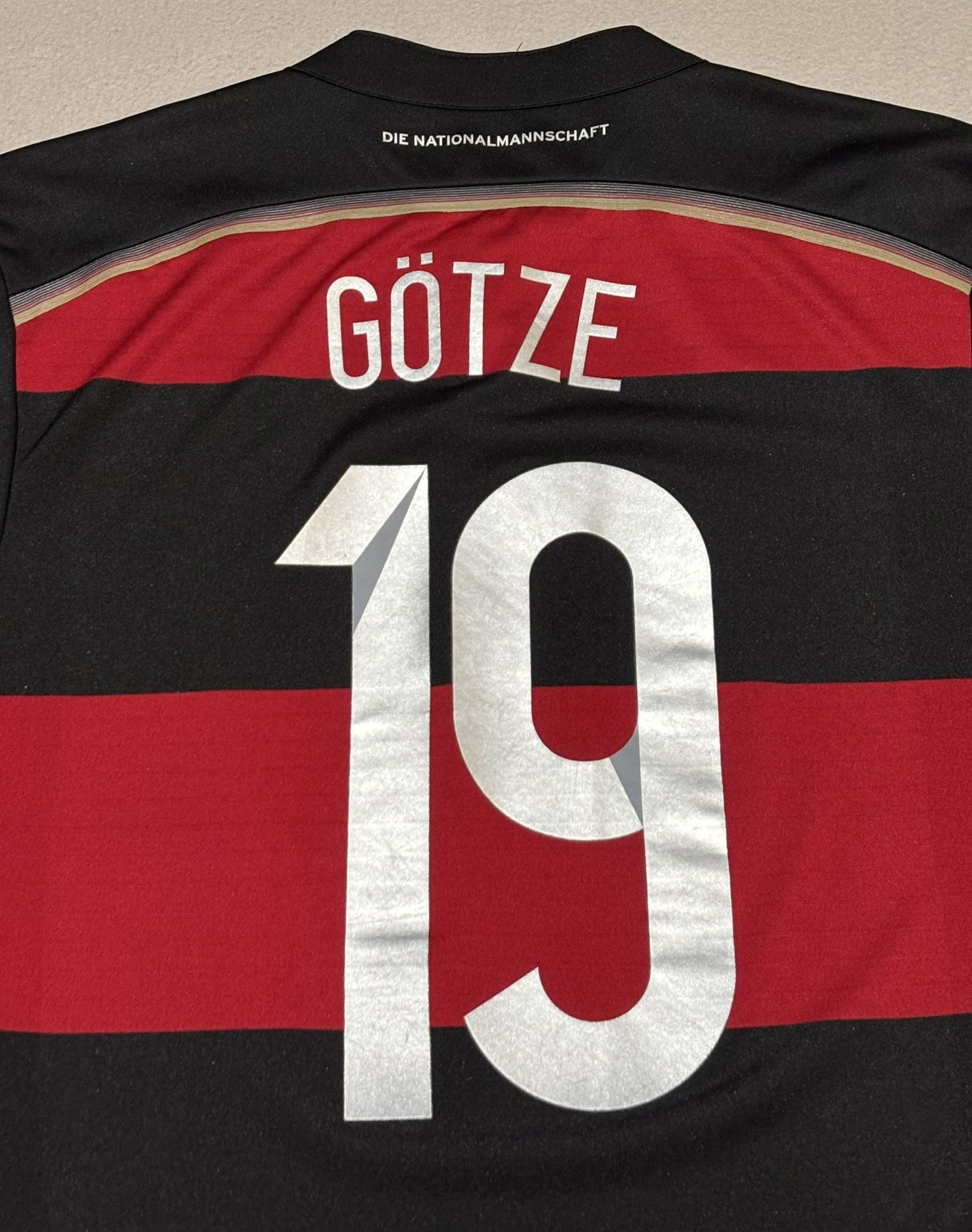 Adidas Germany 2015 Gotze #19 Adidas Football Jersey Size S Size US S / EU 44-46 / 1 - 12 Thumbnail