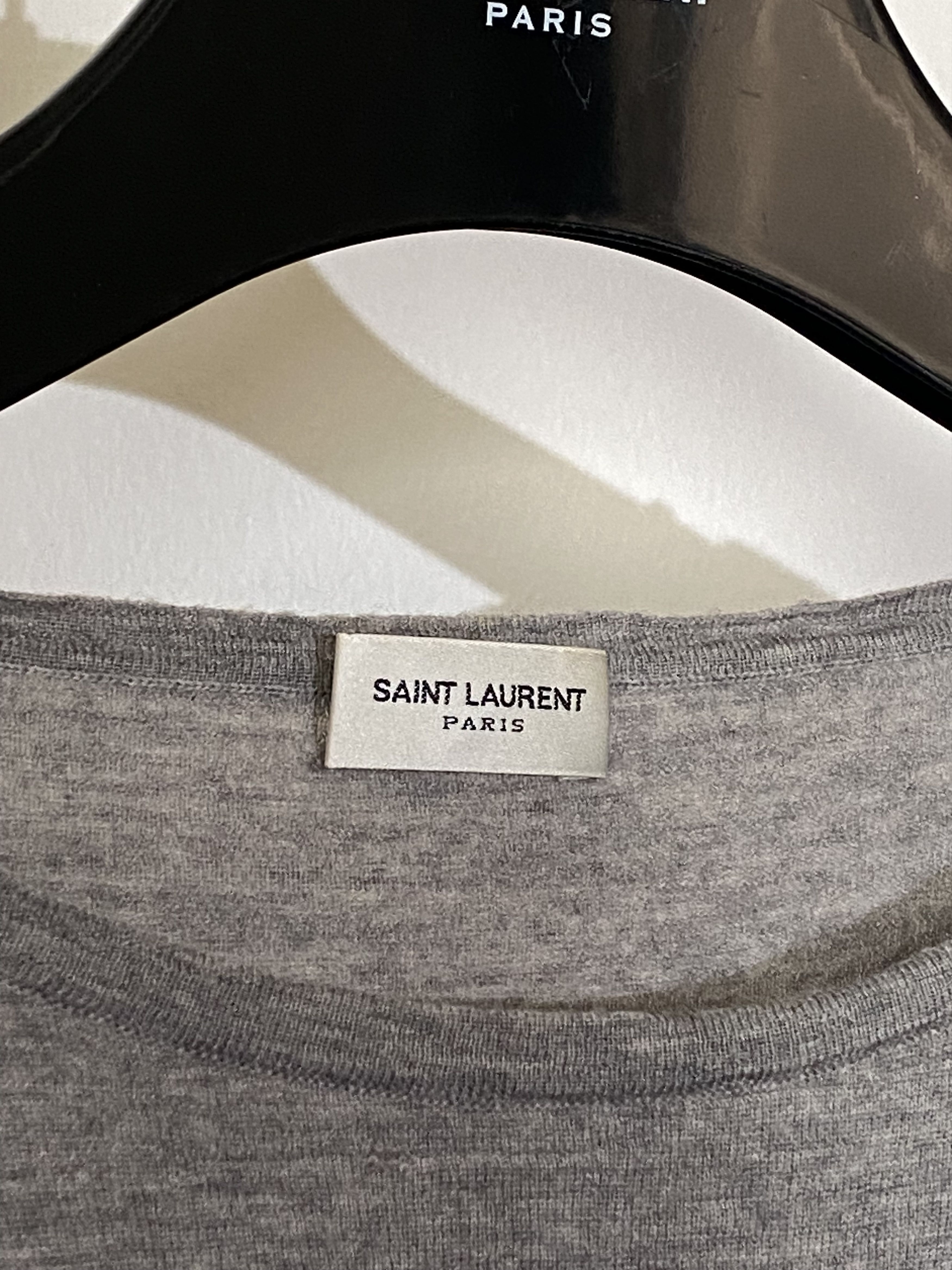 2012 Hedi Slimane knit l/s tee, view 3