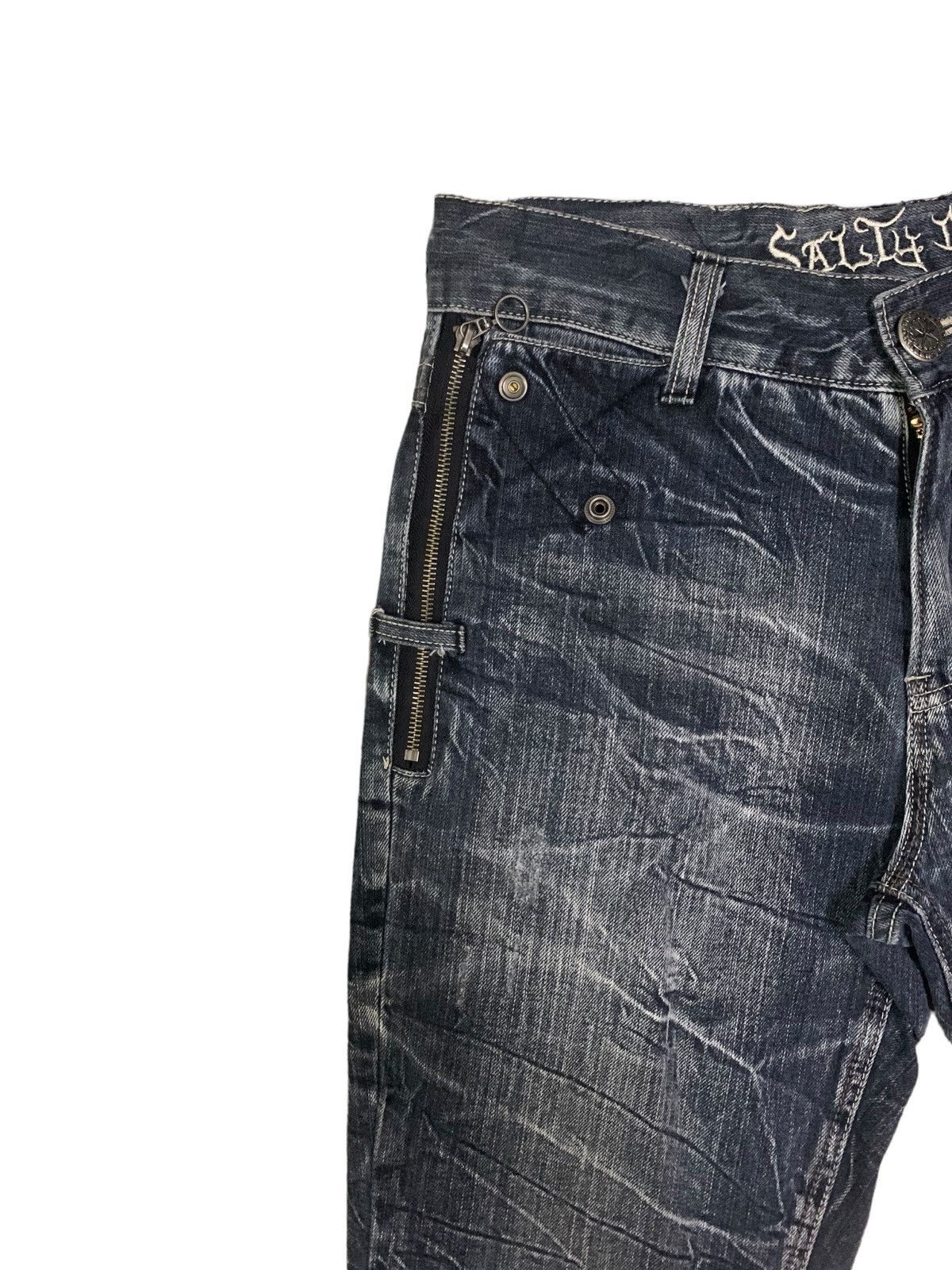 If Six Was Nine × Japanese Brand × Tornado Mart Vintage Salty Dog Seditionaries Style Tornado Mart Jeans Size US 31 - 8 Thumbnail