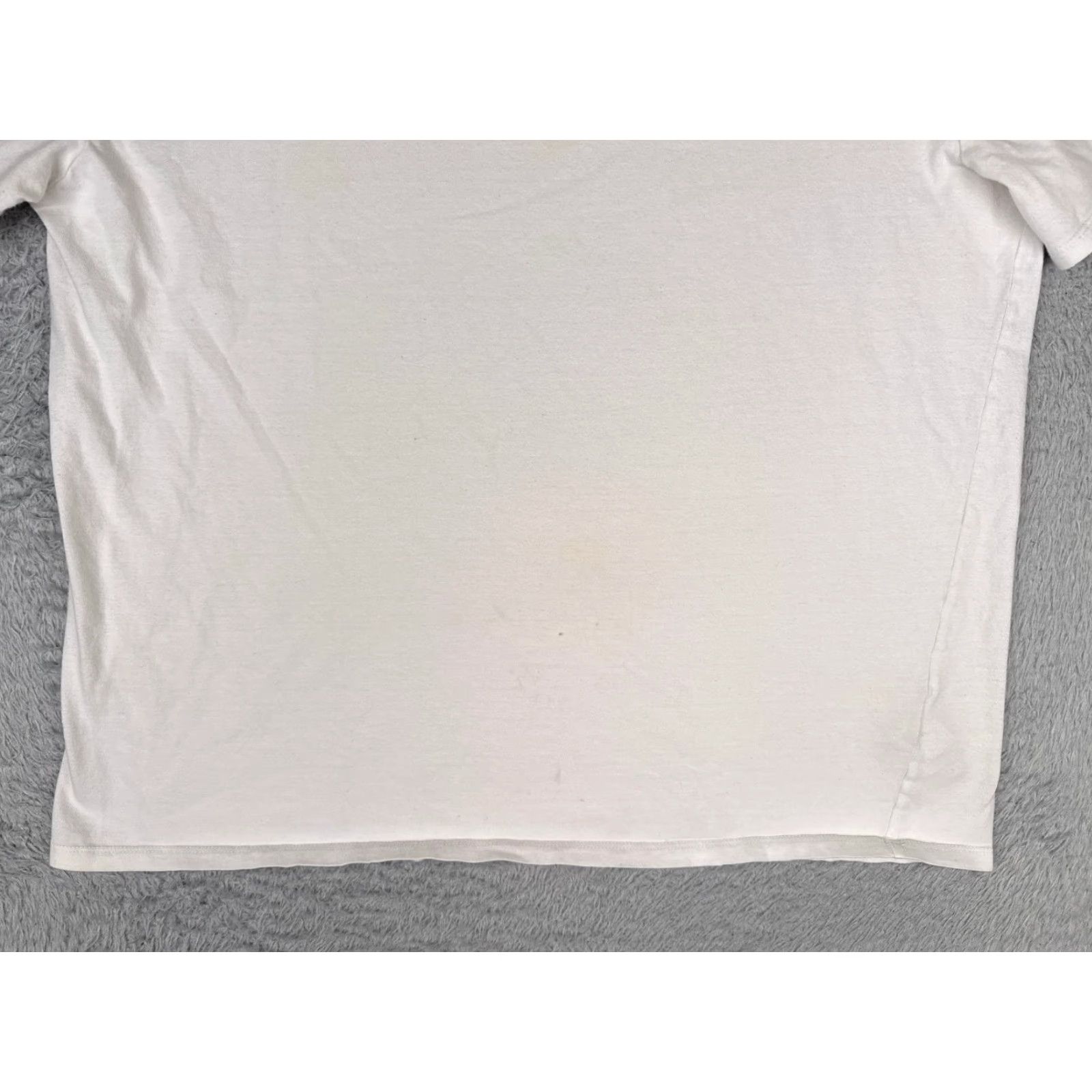 Tommy Hilfiger Tommy Hilfiger Shirt Adult XL White 100% Cotton Short Sleeve Crew READ Size US XL / EU 56 / 4 - 5 Thumbnail