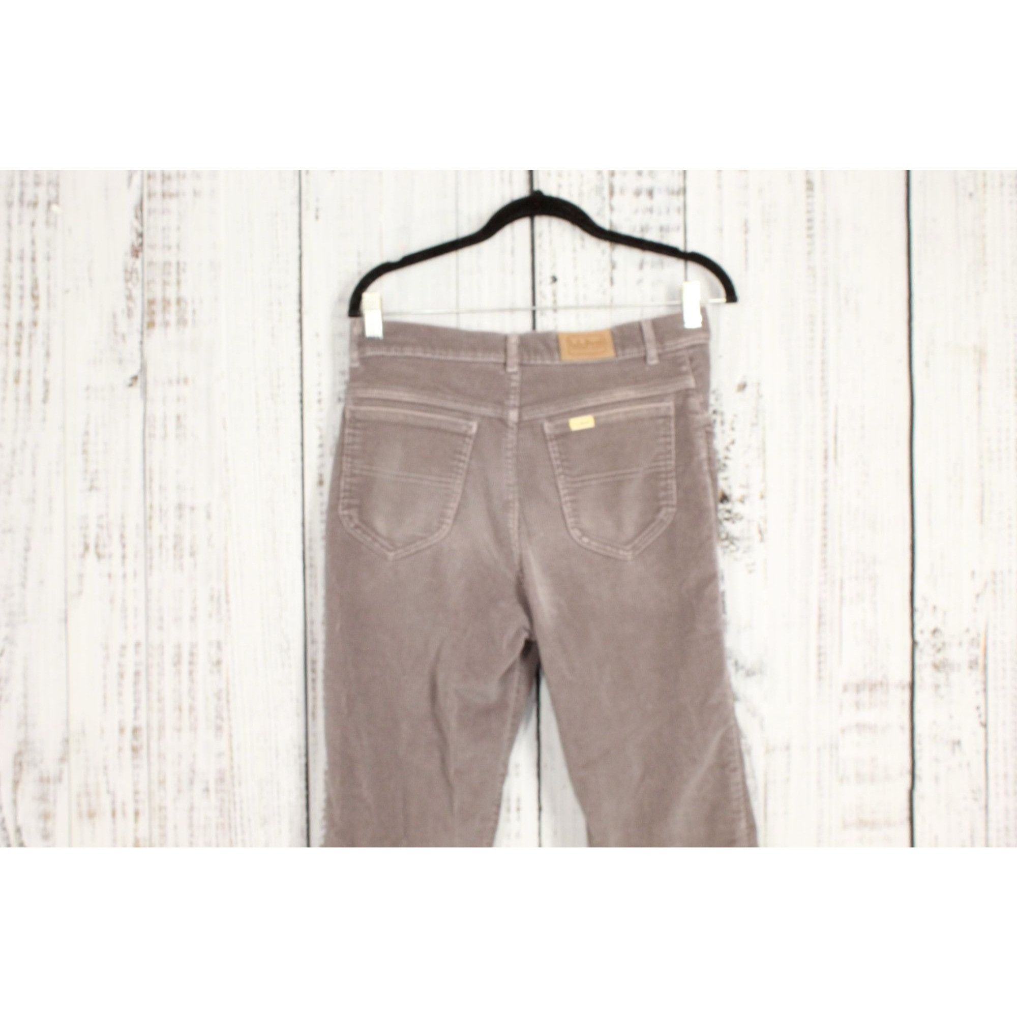 L.L. Bean Vintage L.L.Bean Gray Corduroy Straight Pants 30x34 Size US 30 / EU 46 - 7 Thumbnail