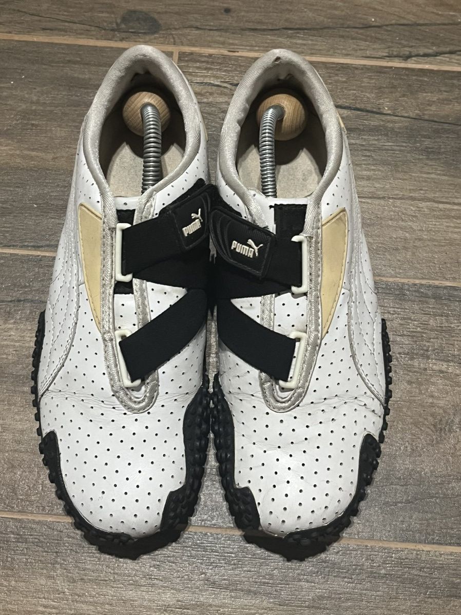 Puma × Vintage Vintage 2005 Leather Puma Mostro Y2k Sneakers/Shoes Size US 5.5 / EU 38 - 5 Thumbnail