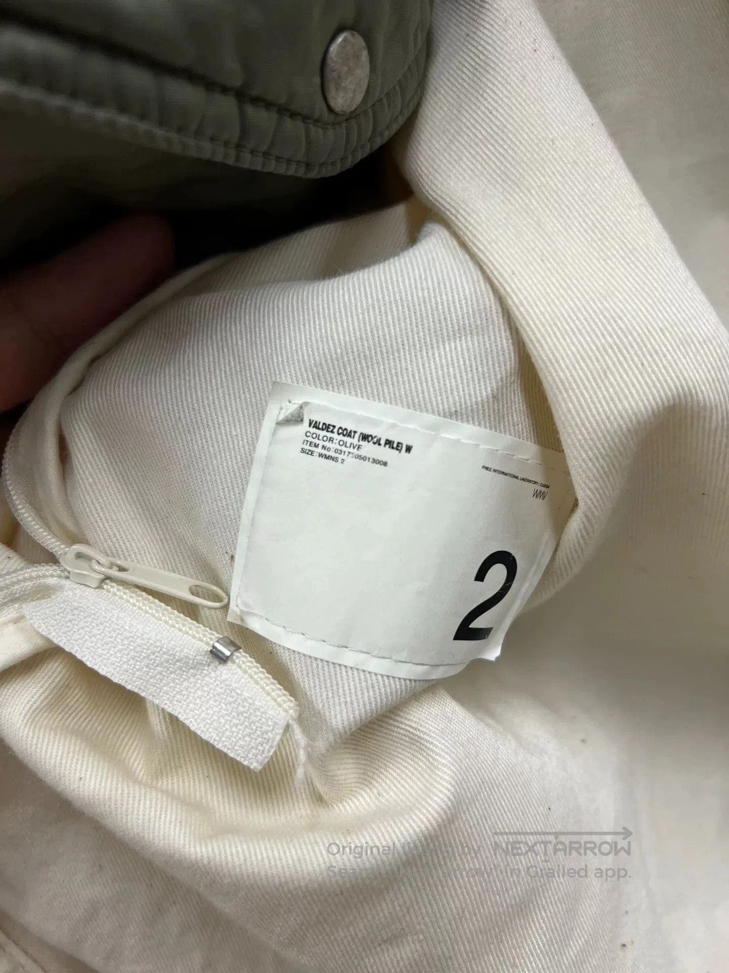Visvim visvim wmv valdez coat in olive green. Size US S / EU 44-46 / 1 - 8 Thumbnail