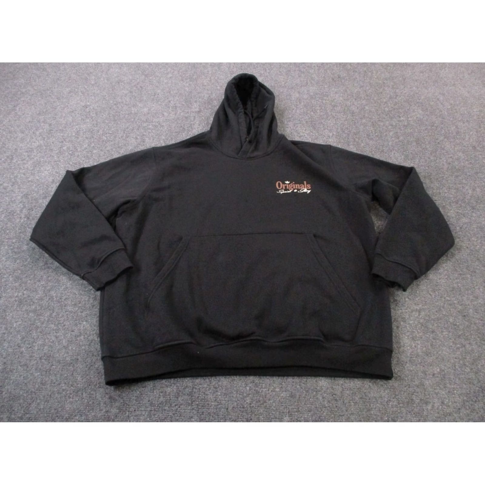 Adidas Adidas Hoodie Mens 2XL Originals World Tour Sprint To Glory Graphic Pullover Knit's Cotton-Polyester Black Long Sleeve Pockets Logo Size US XXL / EU 58 / 5 - 3 Thumbnail