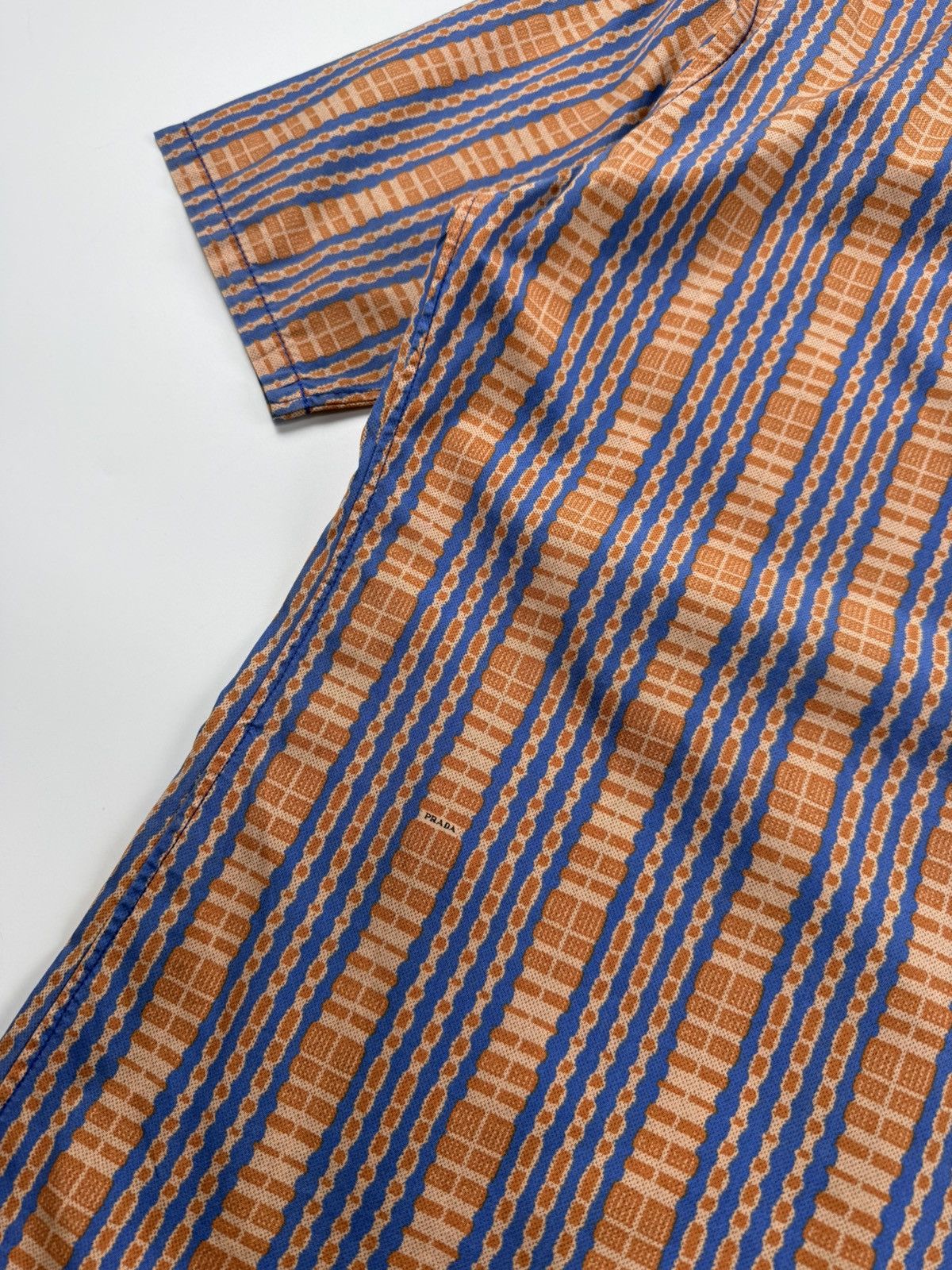 Prada Prada S/S’08 Sambalpuri Pattern Shirt Size US M / EU 48-50 / 2 - 8 Thumbnail