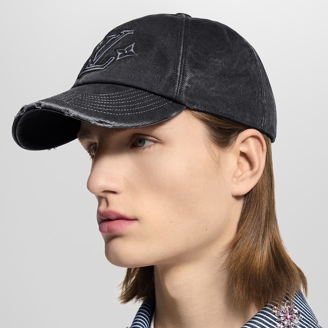 Louis Vuitton LV Denim Washed Cap Size ONE SIZE - 3 Thumbnail