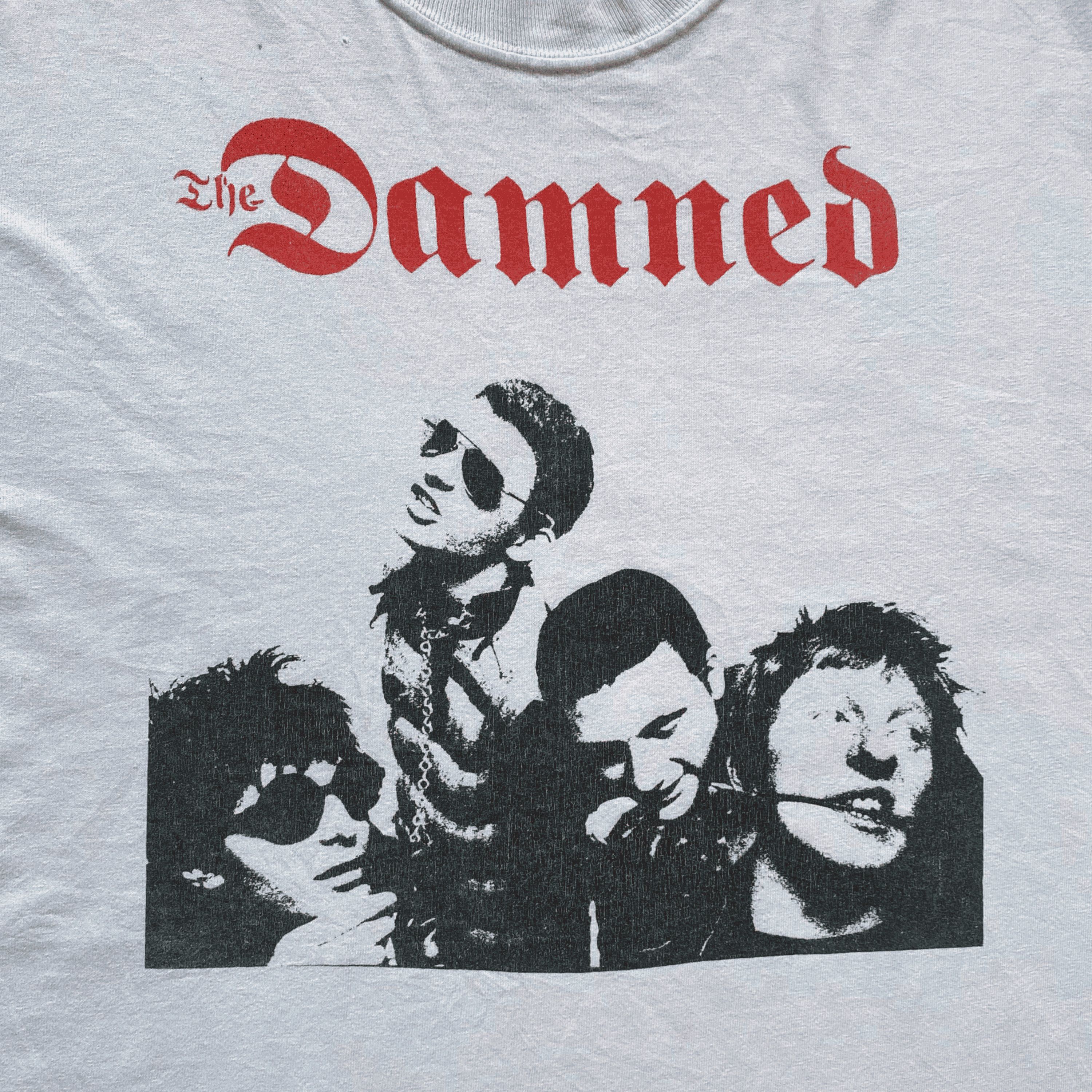 Band Tees × Hanes × Vintage Vintage Early 2000s The Damned T-Shirt Size US M / EU 48-50 / 2 - 2 Thumbnail