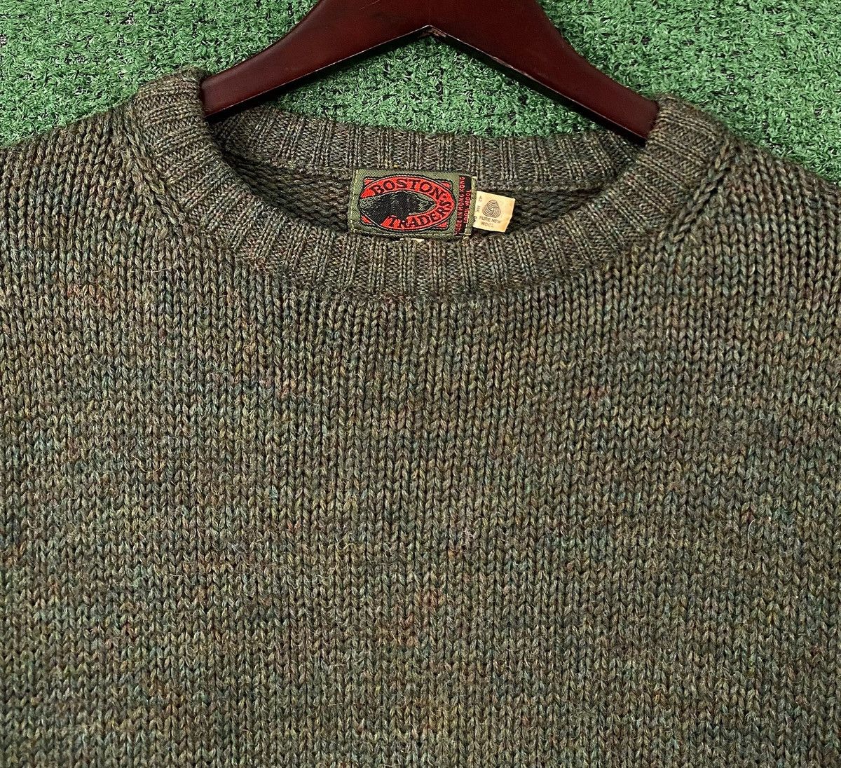 Boston Traders 90’s Boston Traders 100% Wool Army Green Sweater Large Size US L / EU 52-54 / 3 - 2 Thumbnail